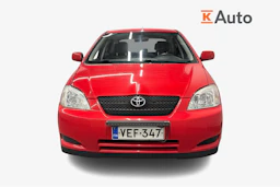 punainen Toyota Corolla 2002 kuva 4.
