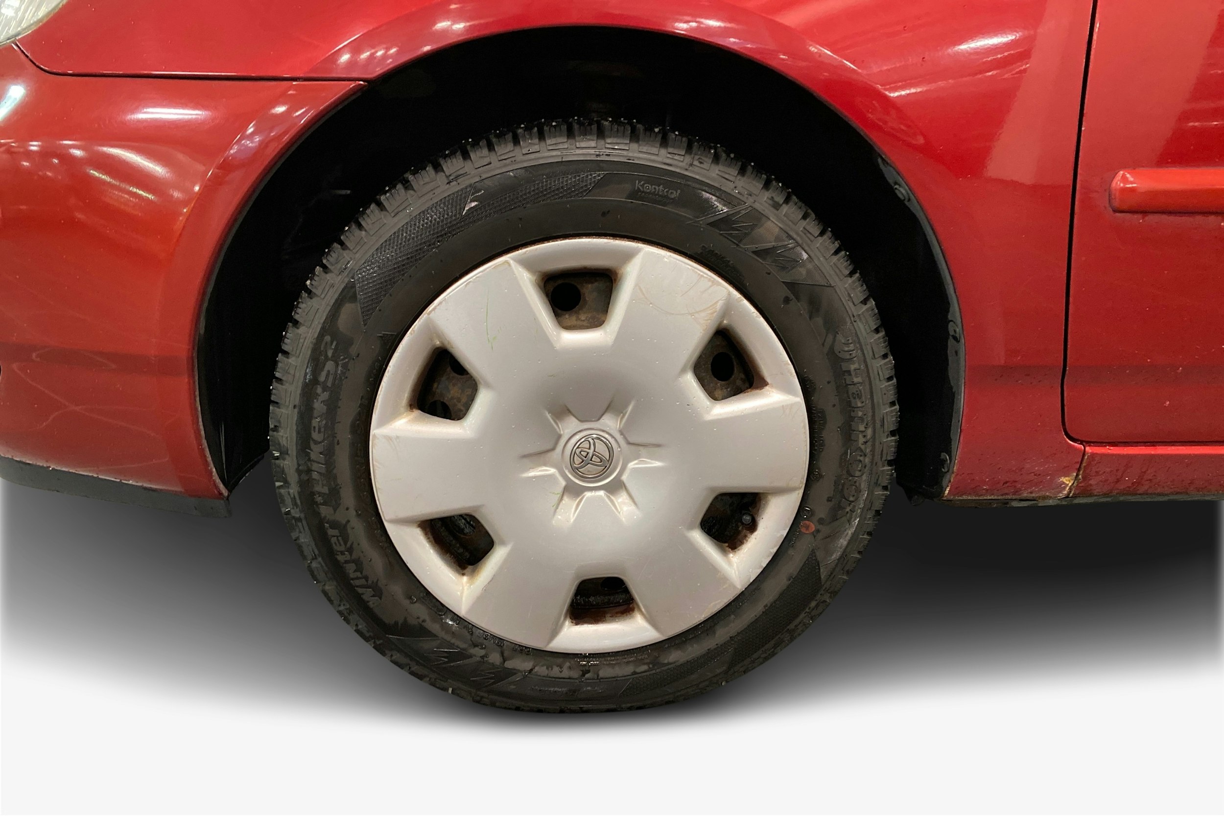 punainen Toyota Corolla 2003 kuva 11.