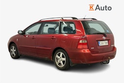 punainen Toyota Corolla 2003 kuva 2.