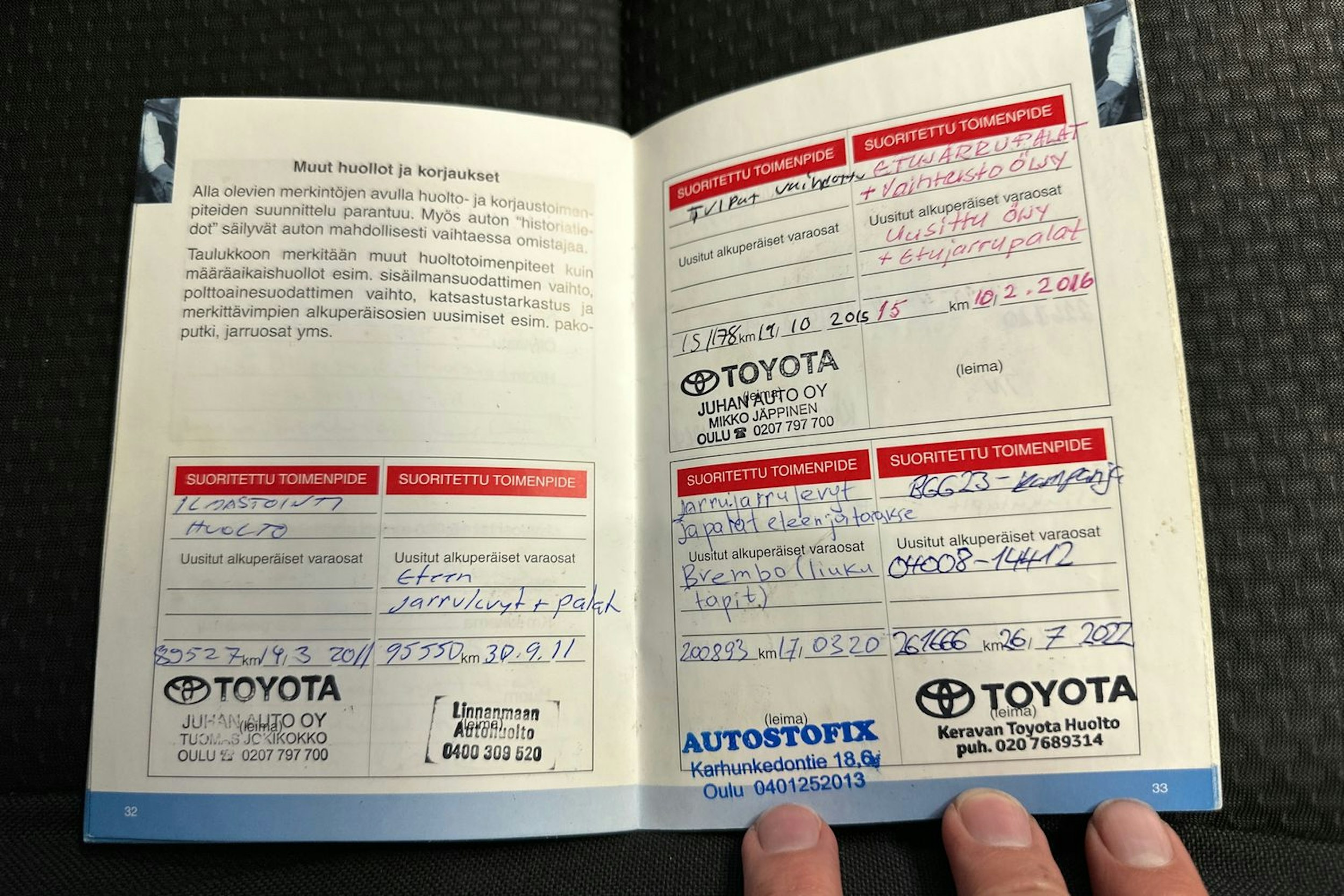 Hopea Toyota Corolla 2004 kuva 31.