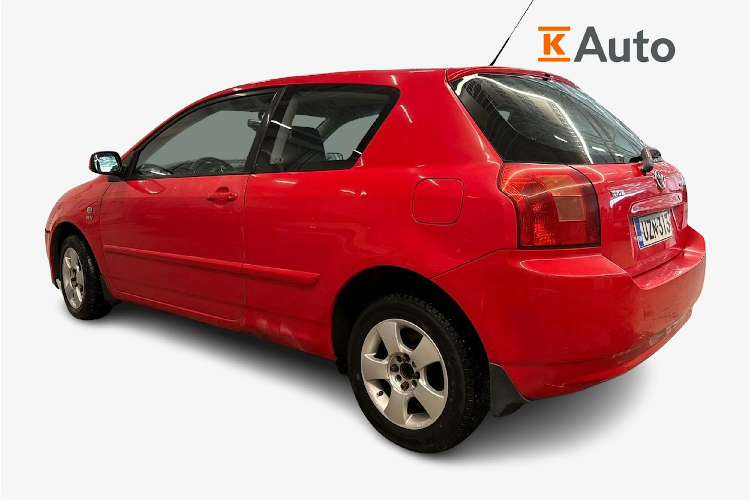 punainen Toyota Corolla 2004 kuva 2.