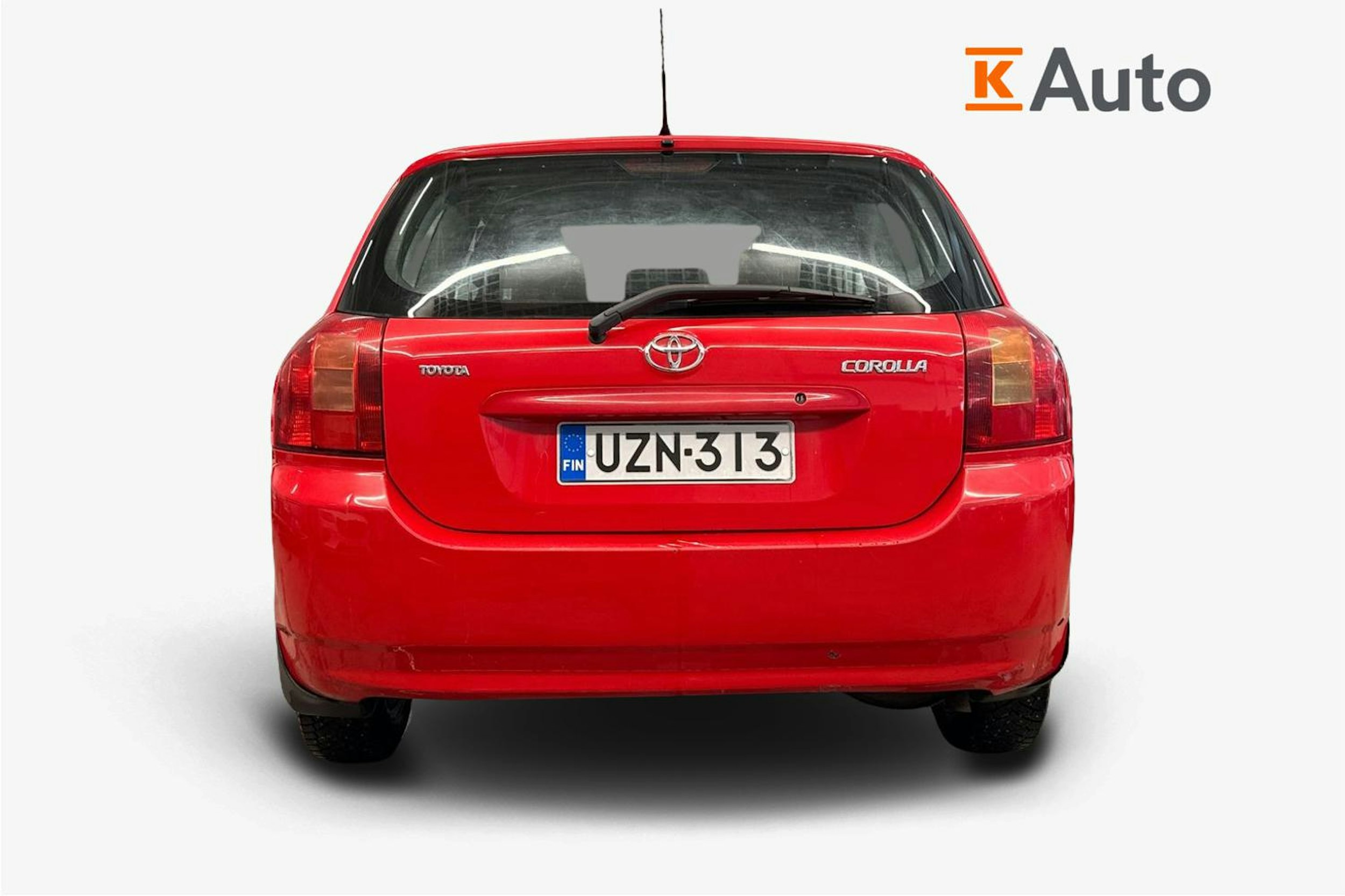 punainen Toyota Corolla 2004 kuva 3.