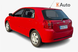 punainen Toyota Corolla 2006 kuva 2.