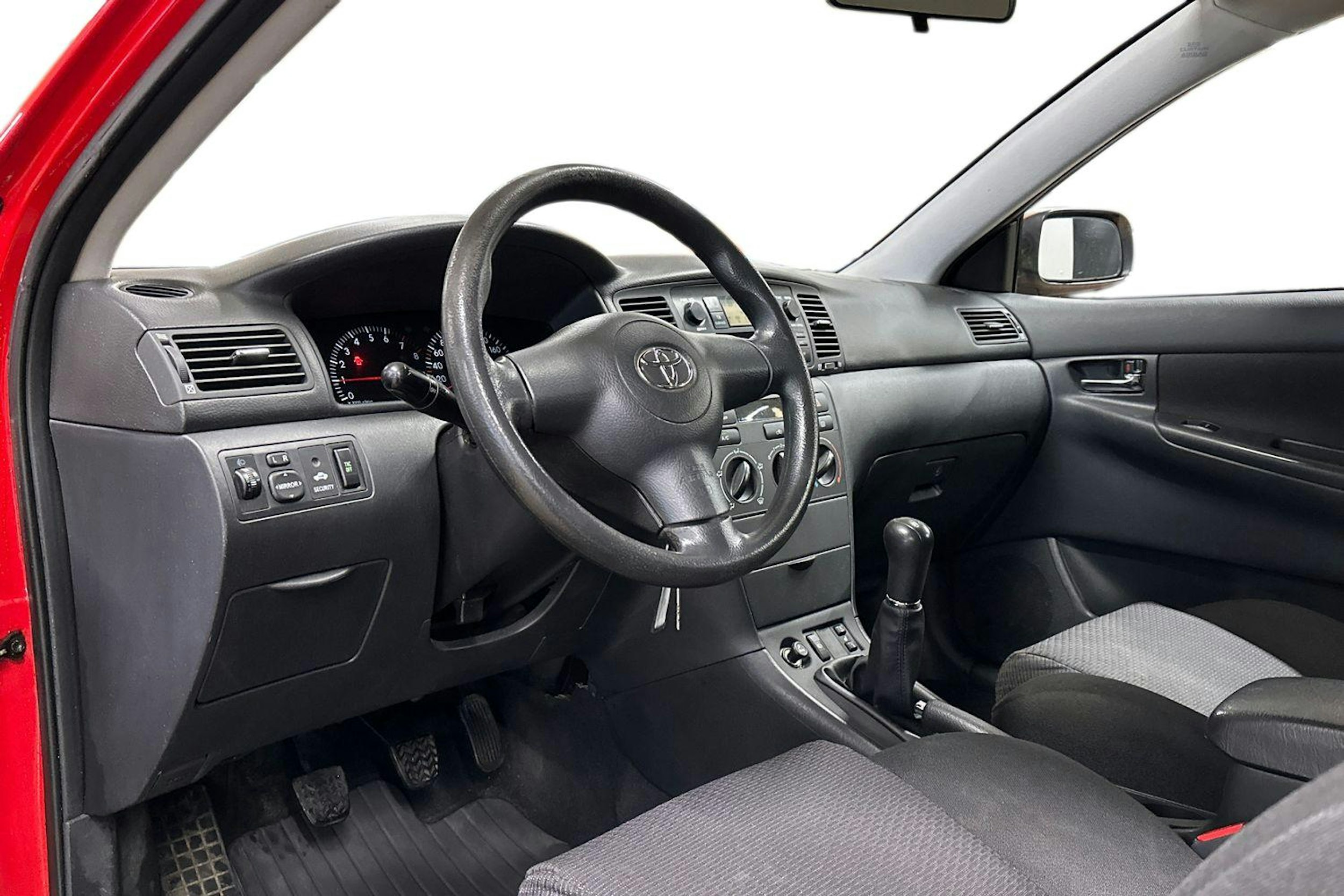 punainen Toyota Corolla 2006 kuva 7.