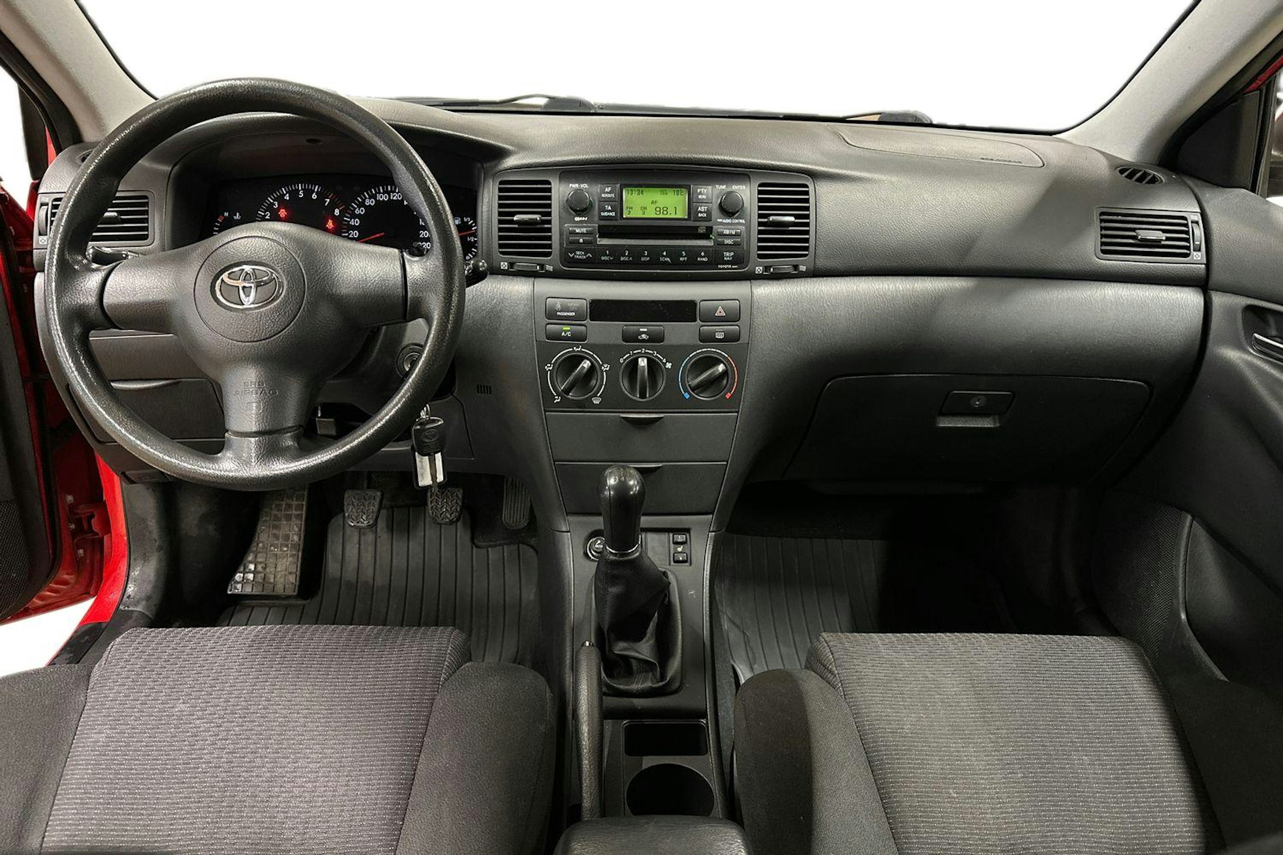 punainen Toyota Corolla 2006 kuva 9.