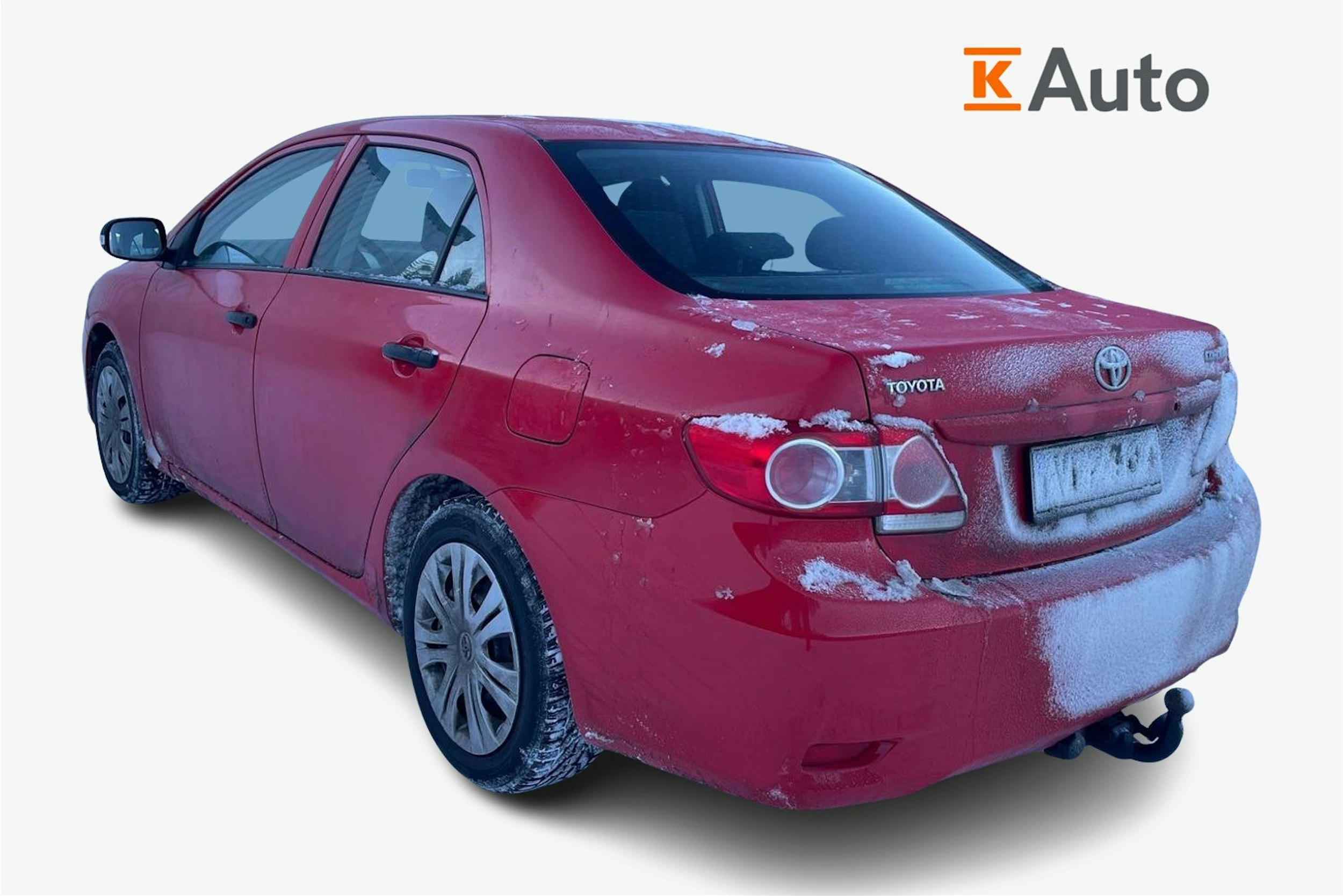 punainen Toyota Corolla 2011 kuva 2.