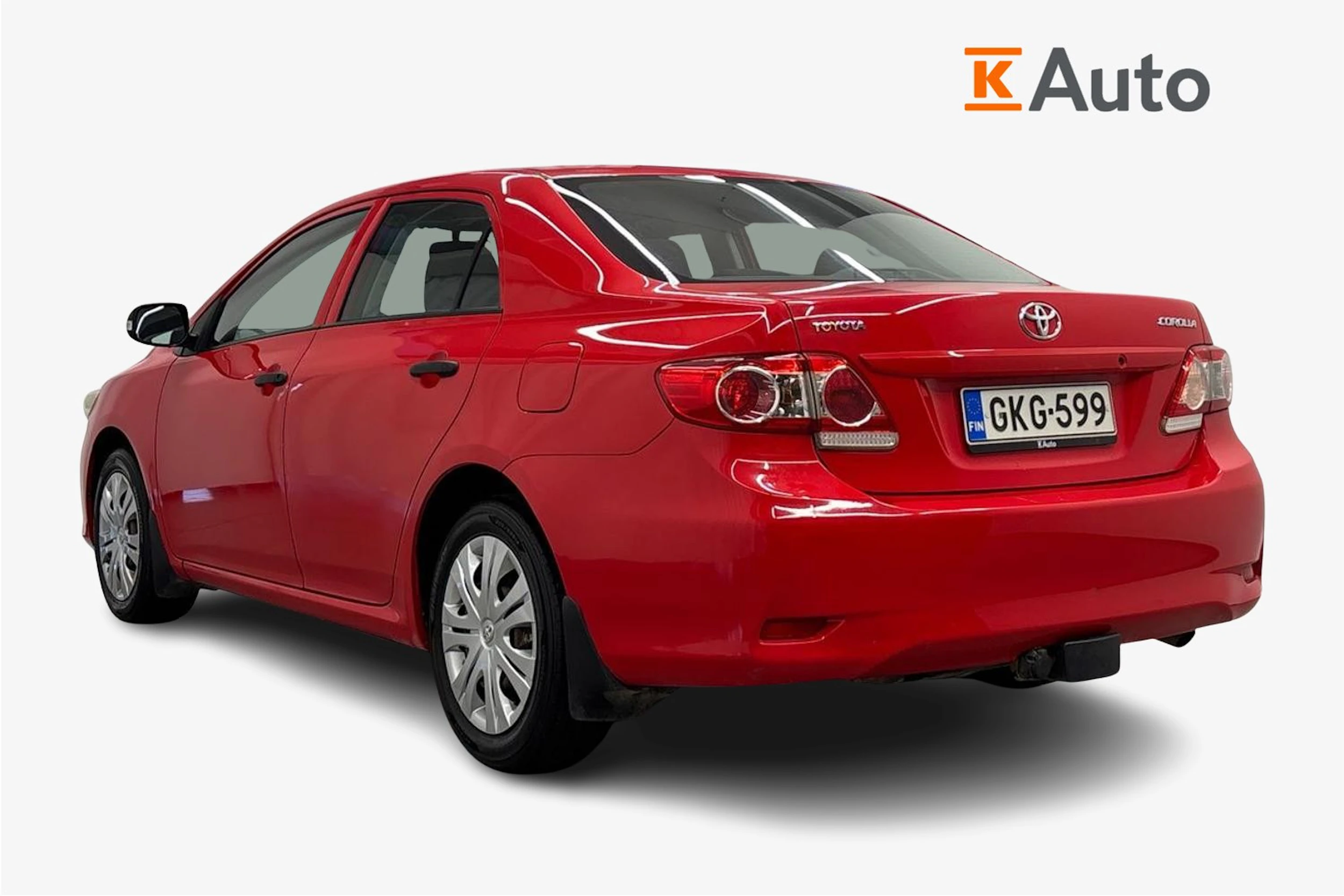 punainen Toyota Corolla 2012 kuva 2.