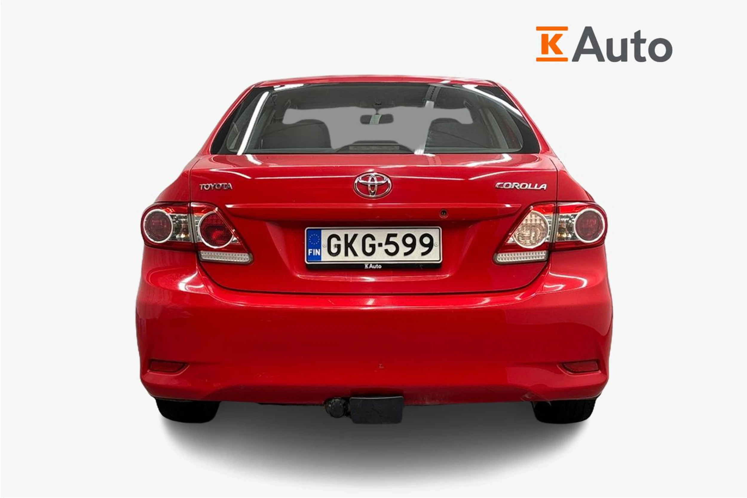 punainen Toyota Corolla 2012 kuva 3.