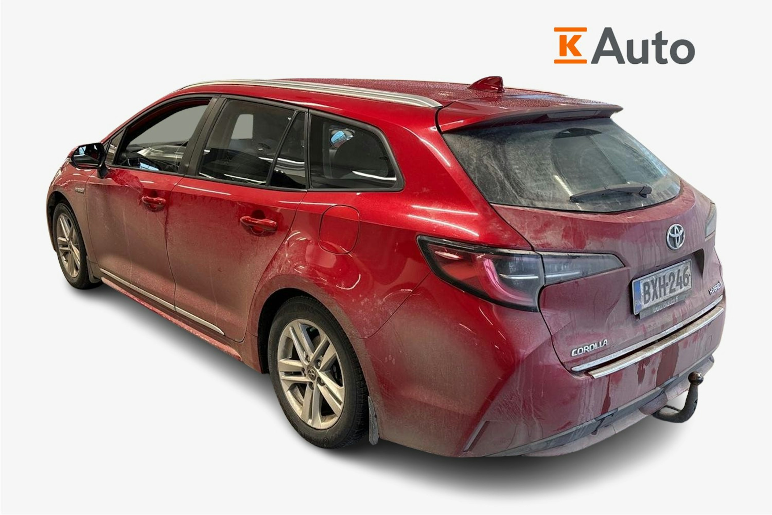 punainen Toyota Corolla 2019 kuva 2.