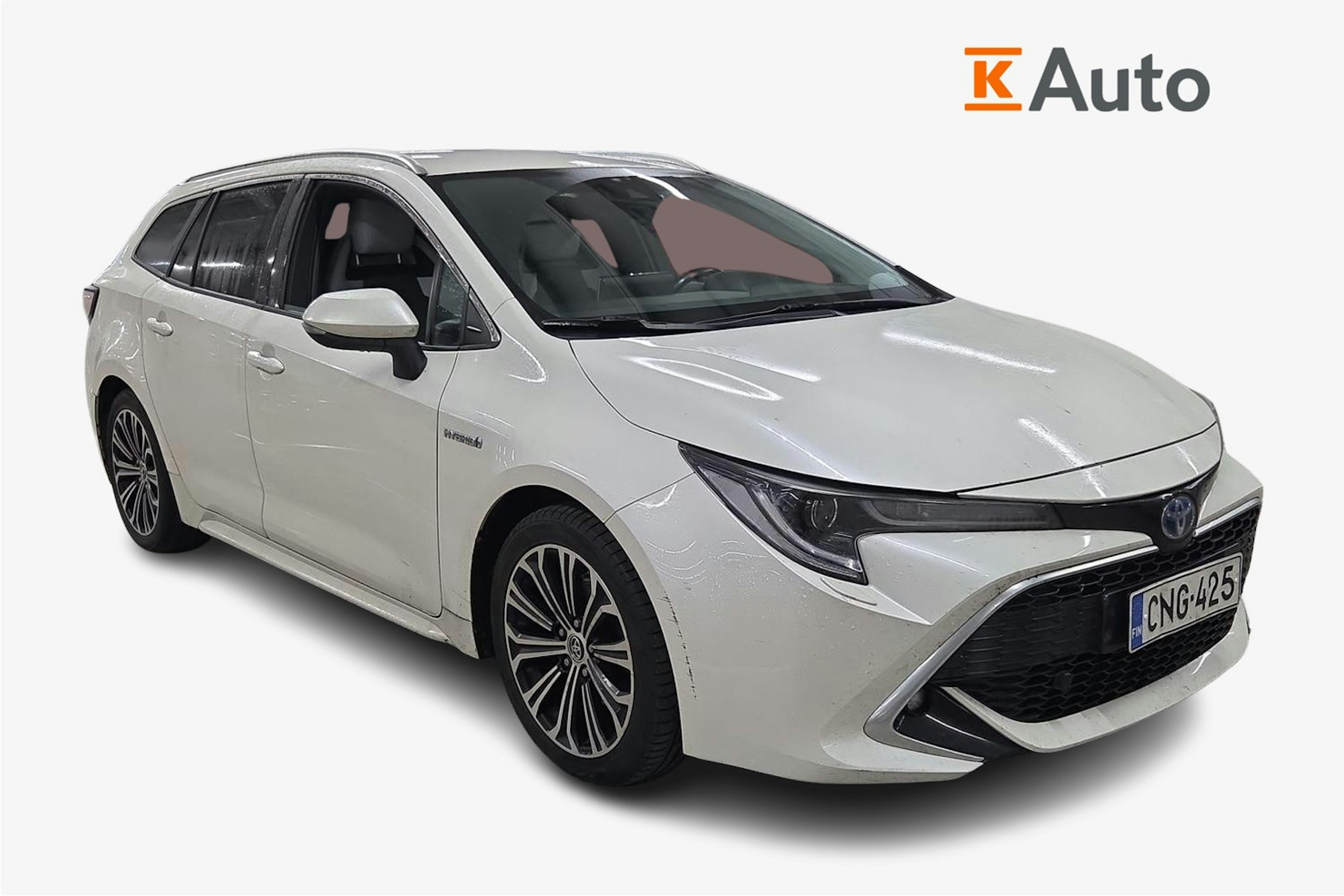 Valkoinen Toyota Corolla 2019 kuva 1.