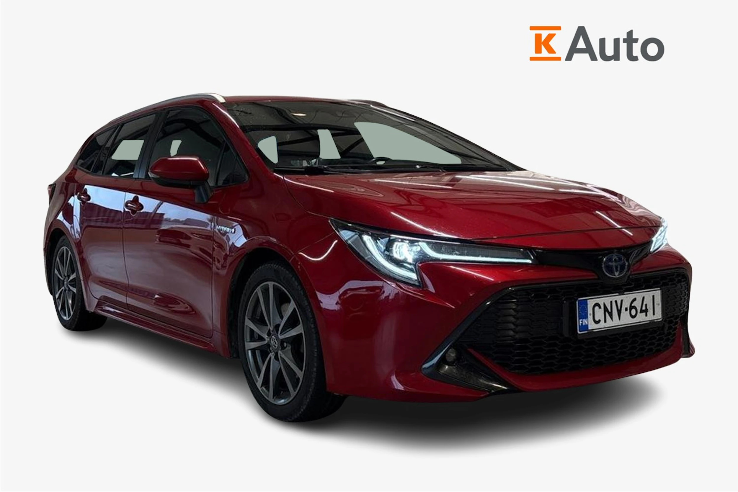 punainen Toyota Corolla 2019 kuva 1.