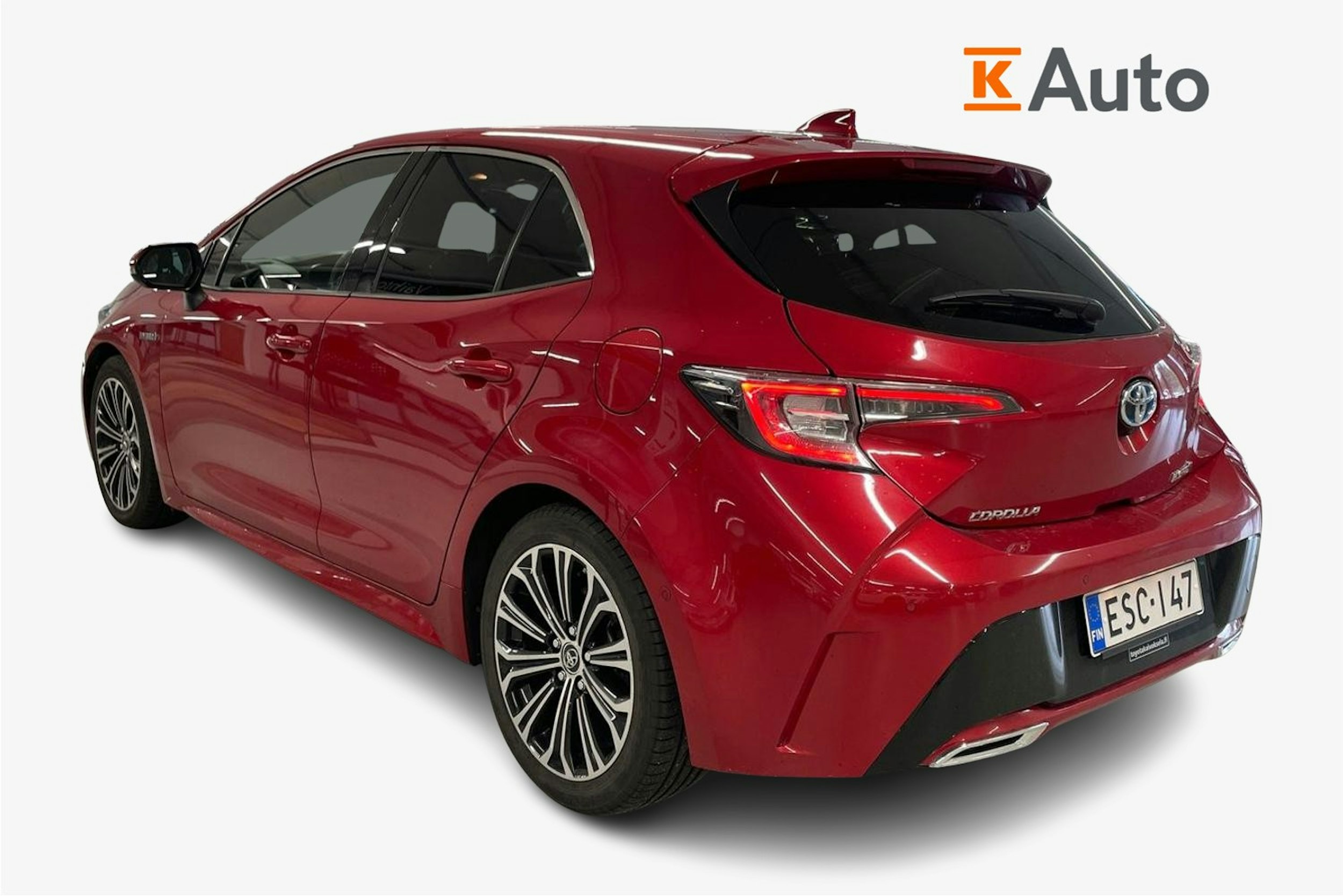punainen Toyota Corolla 2020 kuva 2.