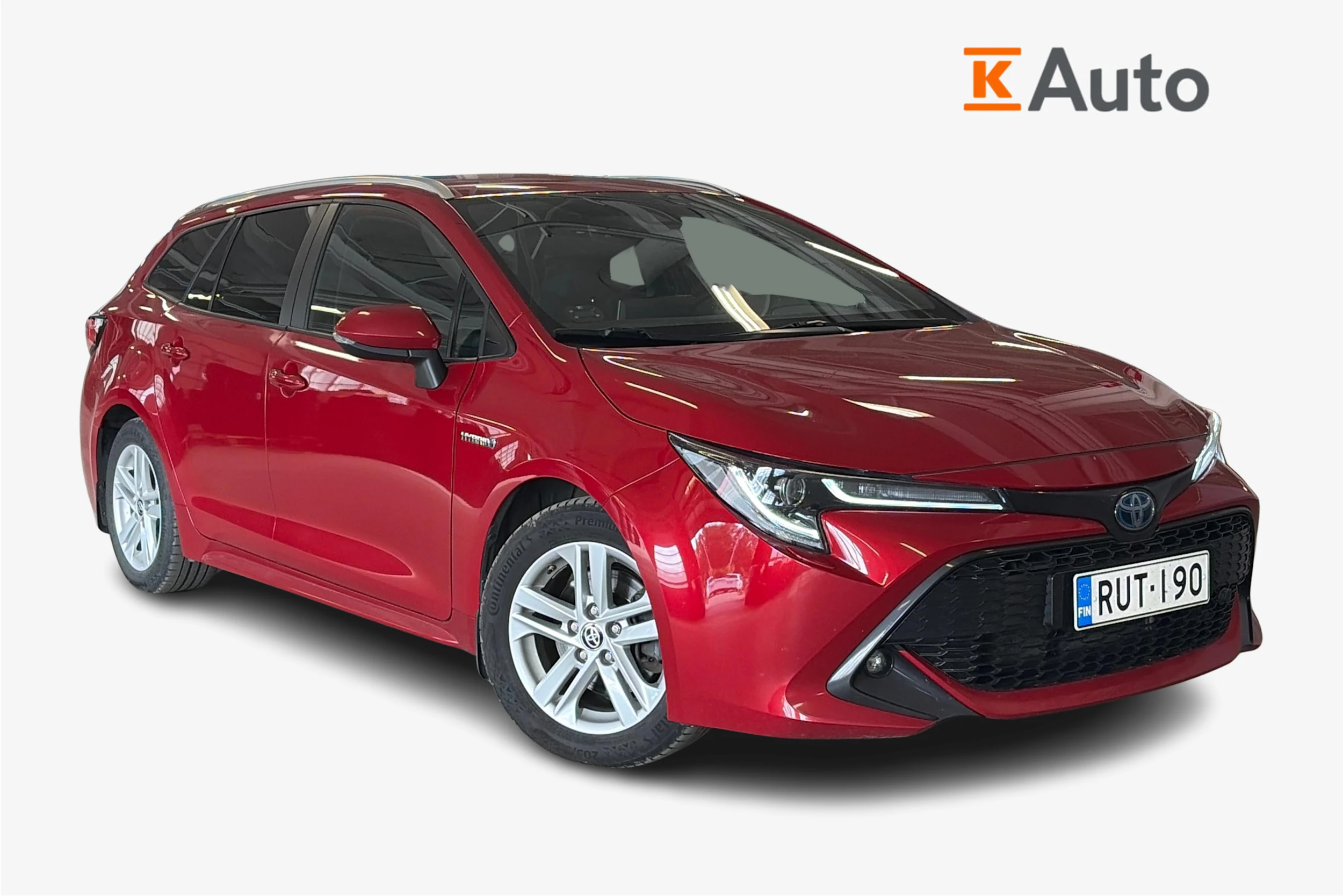 punainen Toyota Corolla 2021 kuva 1.