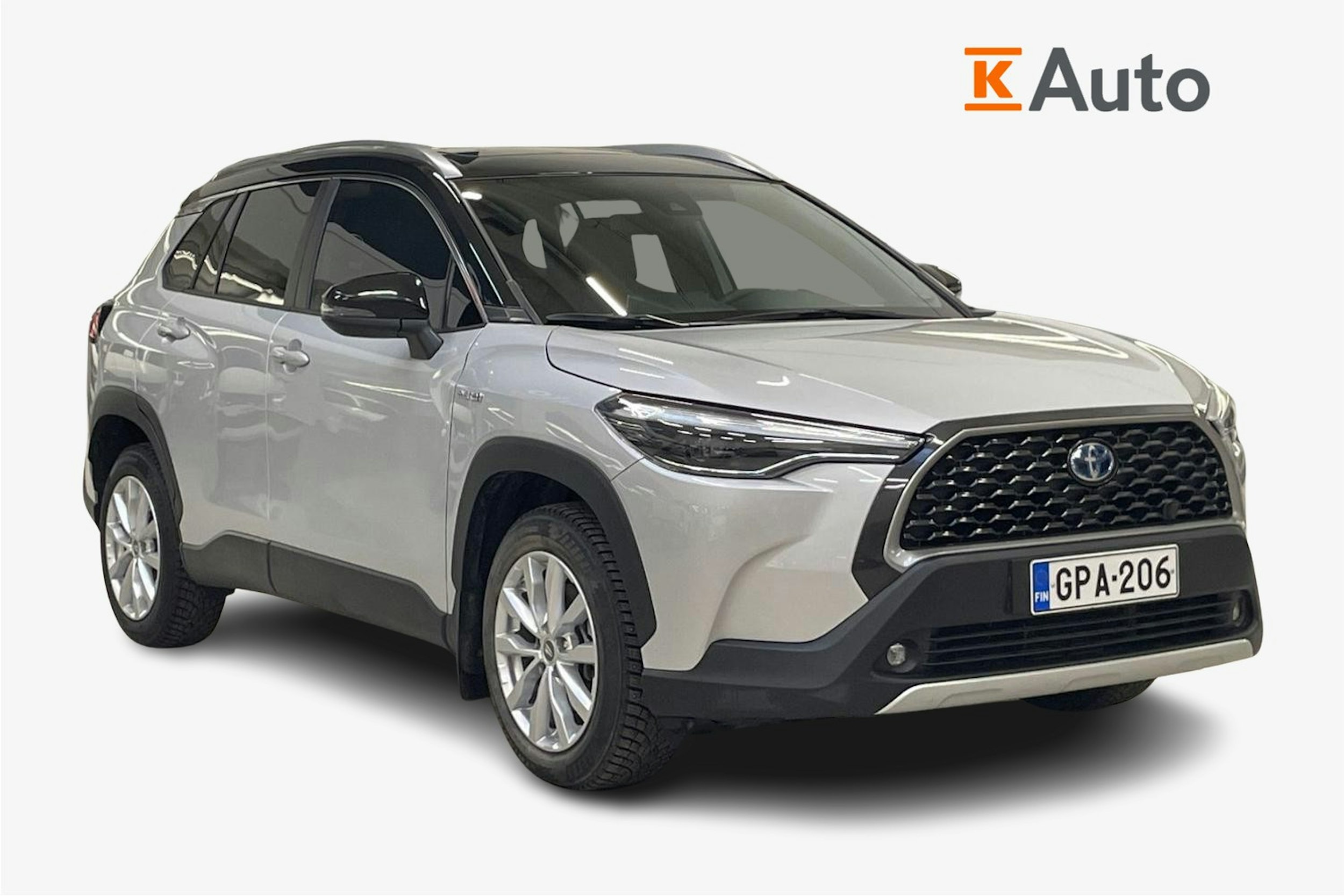 harmaa Toyota Corolla Cross 2023 kuva 4.