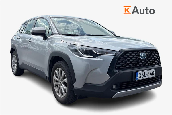 Toyota Corolla Cross 2.0 Hybrid Active | Suomi-auto | Merkkihuoltohistoria | Lohkolämmitin | Vetokoukku | P-kamera | Navi
