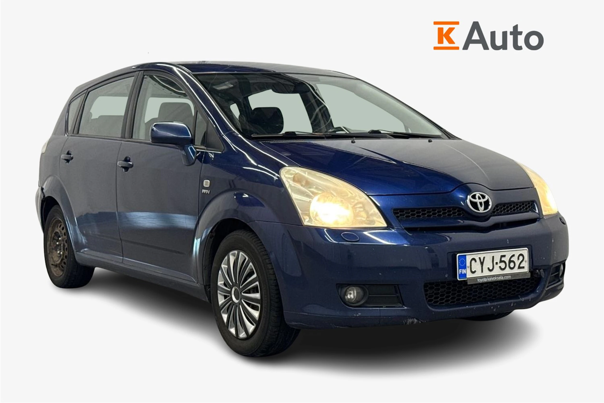 sininen Toyota Corolla Verso 2005 kuva 1.