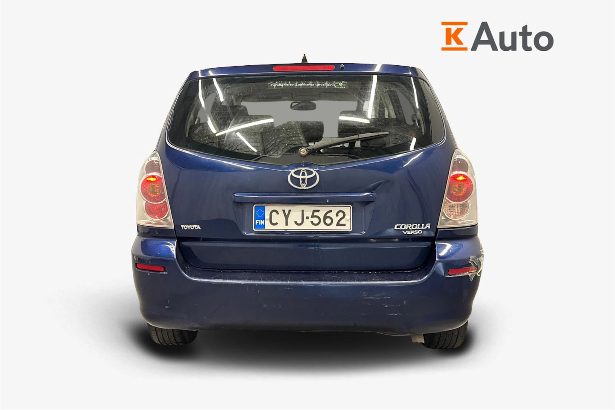 sininen Toyota Corolla Verso 2005 kuva 3.