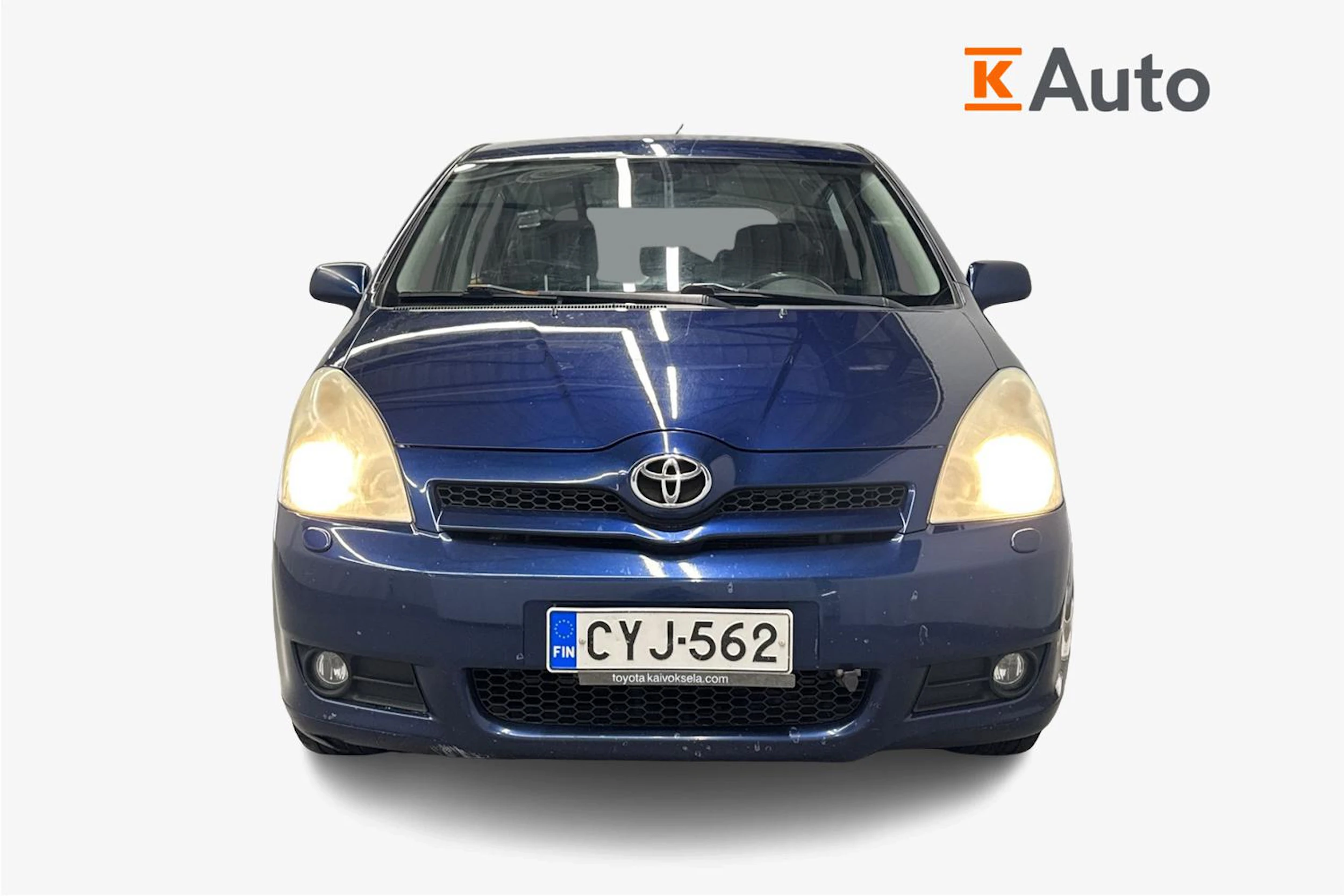 sininen Toyota Corolla Verso 2005 kuva 4.