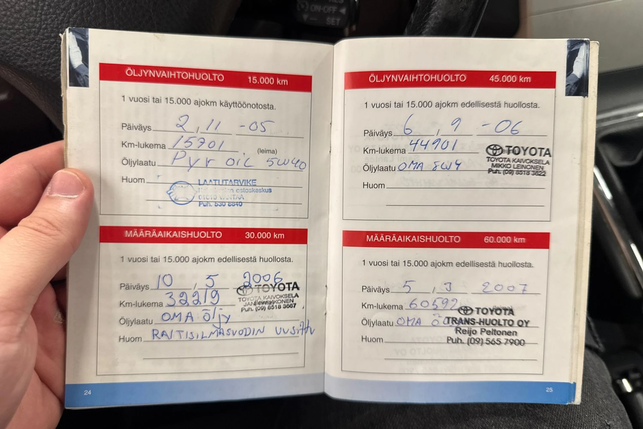 sininen Toyota Corolla Verso 2005 kuva 15.