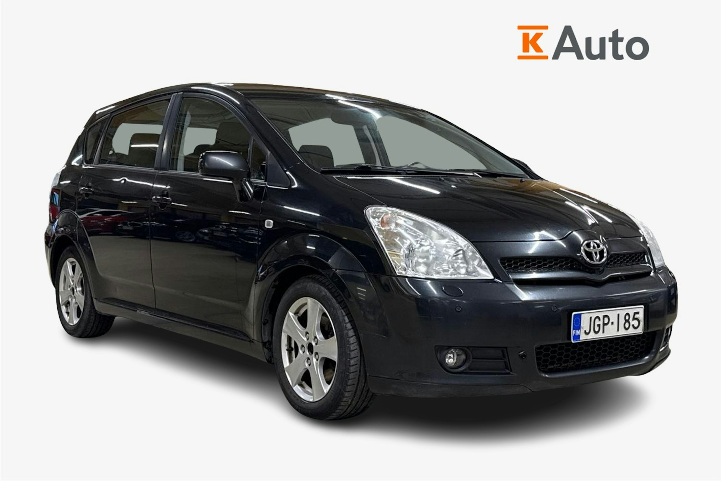 Musta Toyota Corolla Verso 2006 kuva 1.