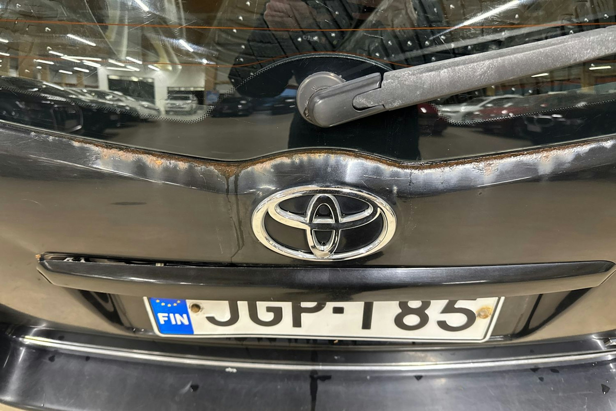 Musta Toyota Corolla Verso 2006 kuva 35.