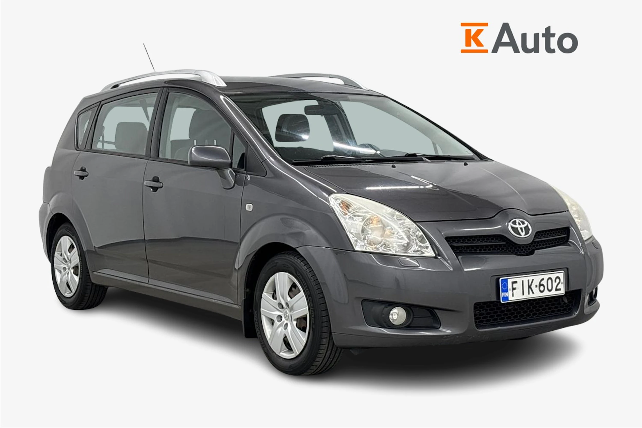 harmaa Toyota Corolla Verso 2008 kuva 1.