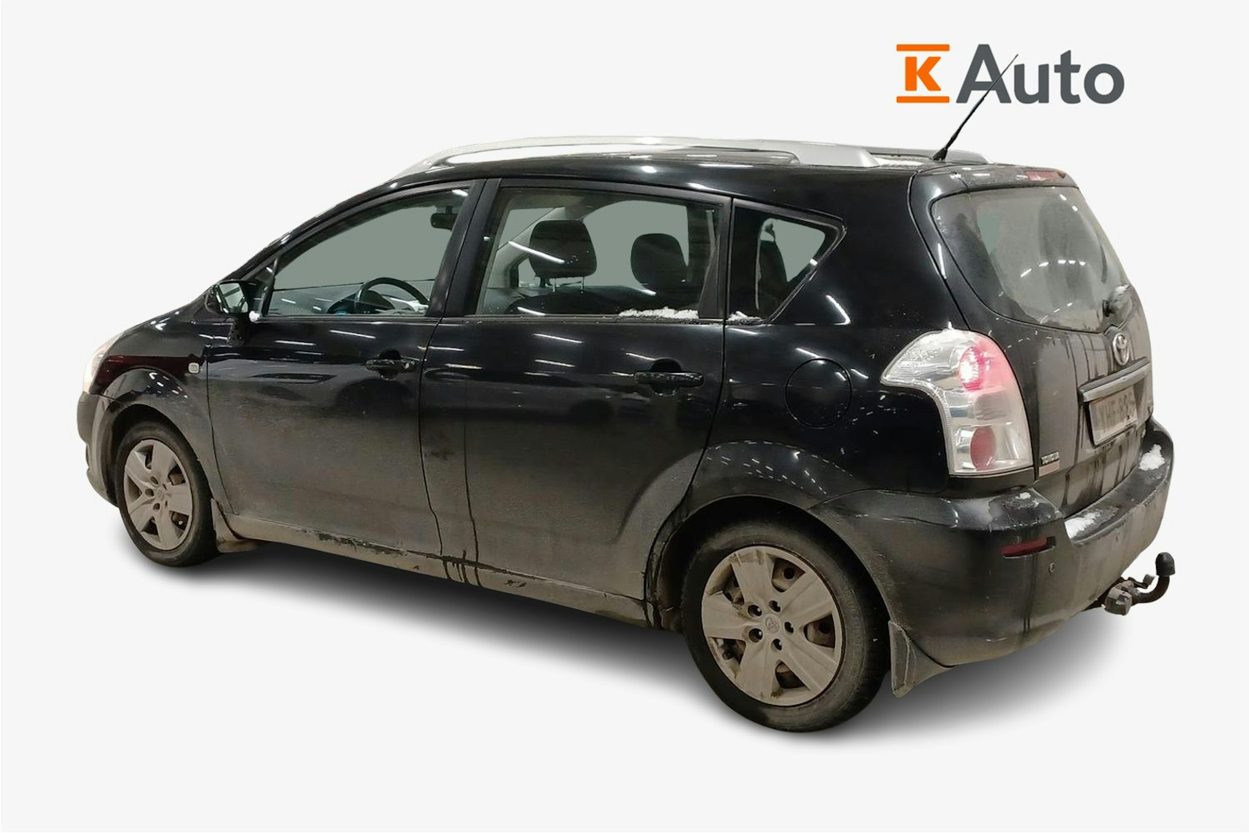 musta Toyota Corolla Verso 2008 kuva 2.