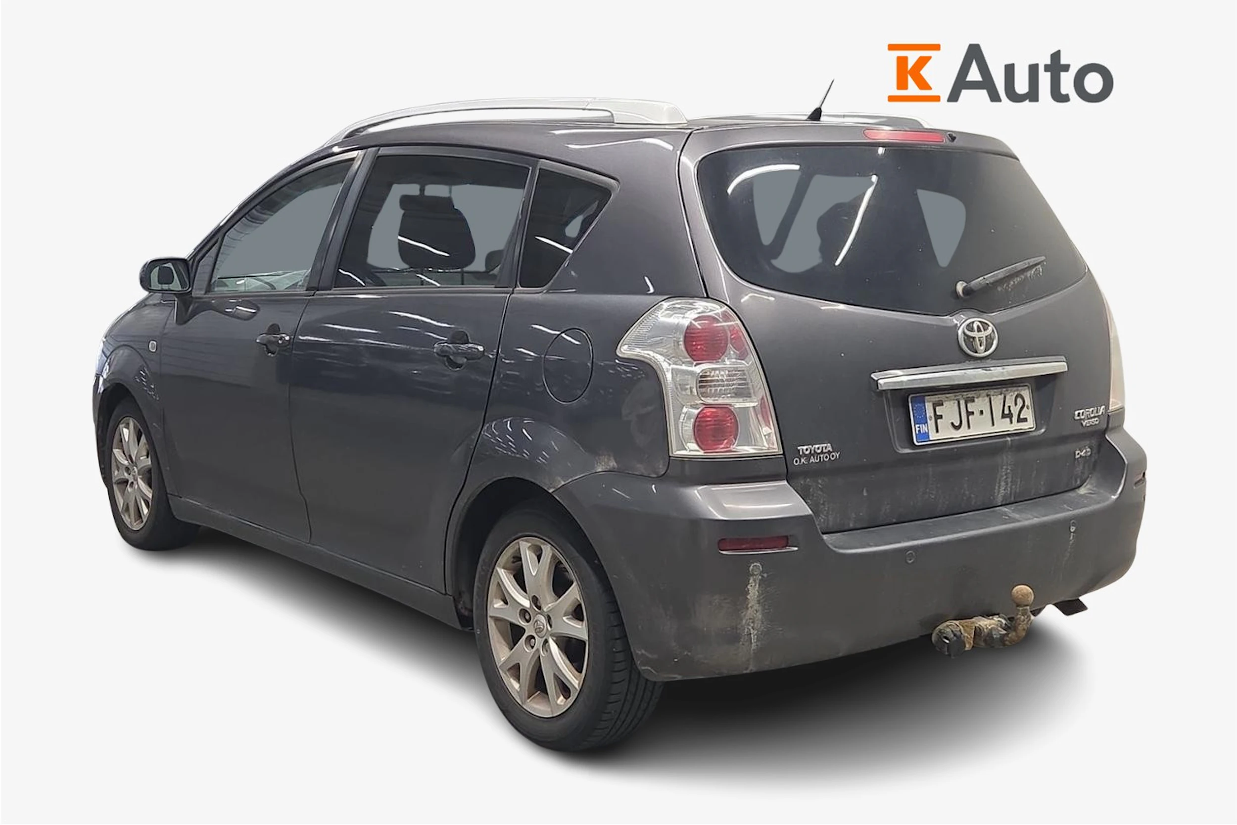 Harmaa Toyota Corolla Verso 2009 kuva 2.