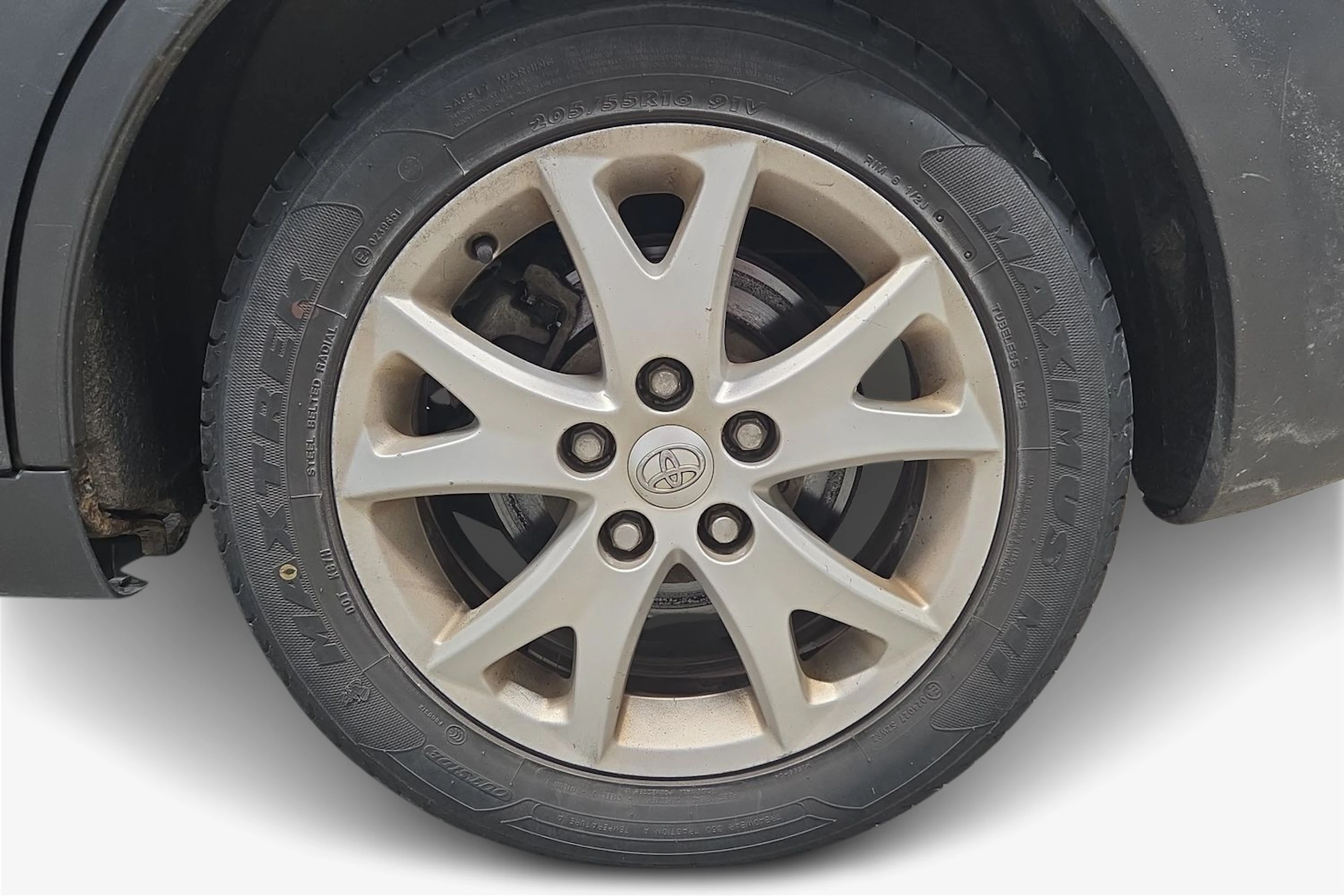 Harmaa Toyota Corolla Verso 2009 kuva 9.