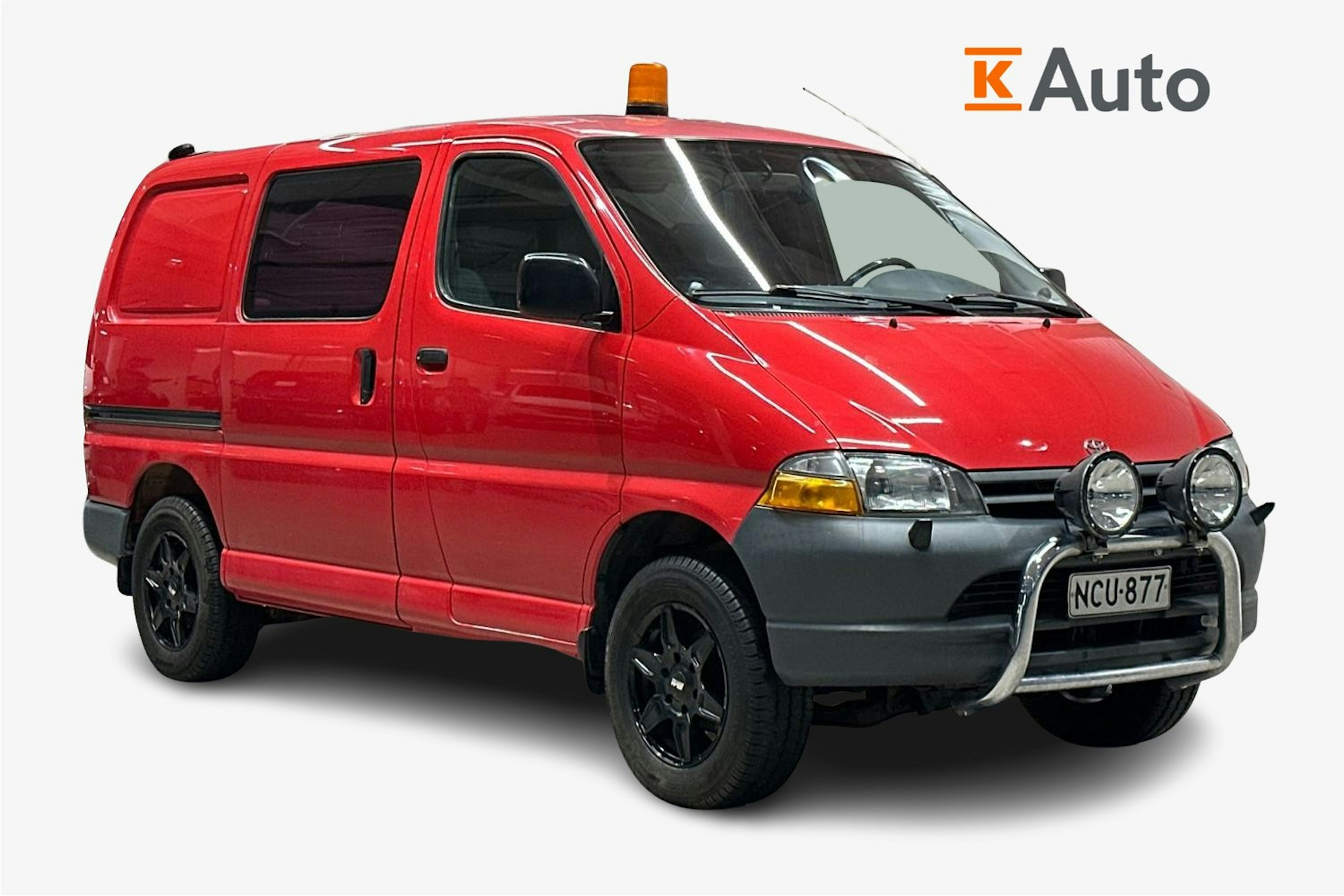 Punainen Toyota HIACE 1999 kuva 1.