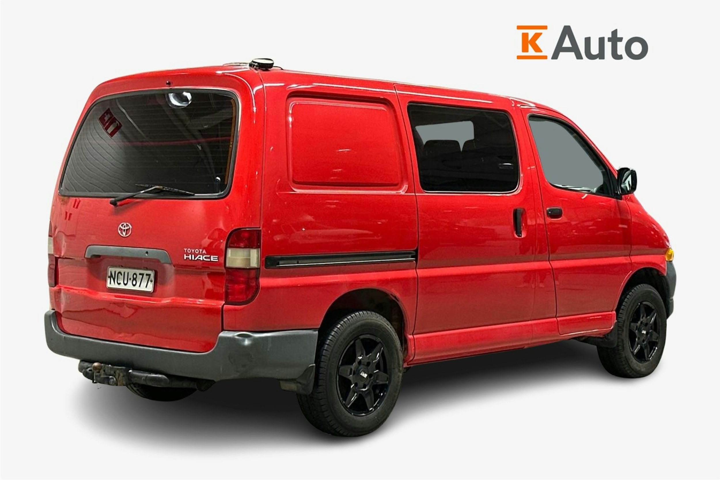 Punainen Toyota HIACE 1999 kuva 2.
