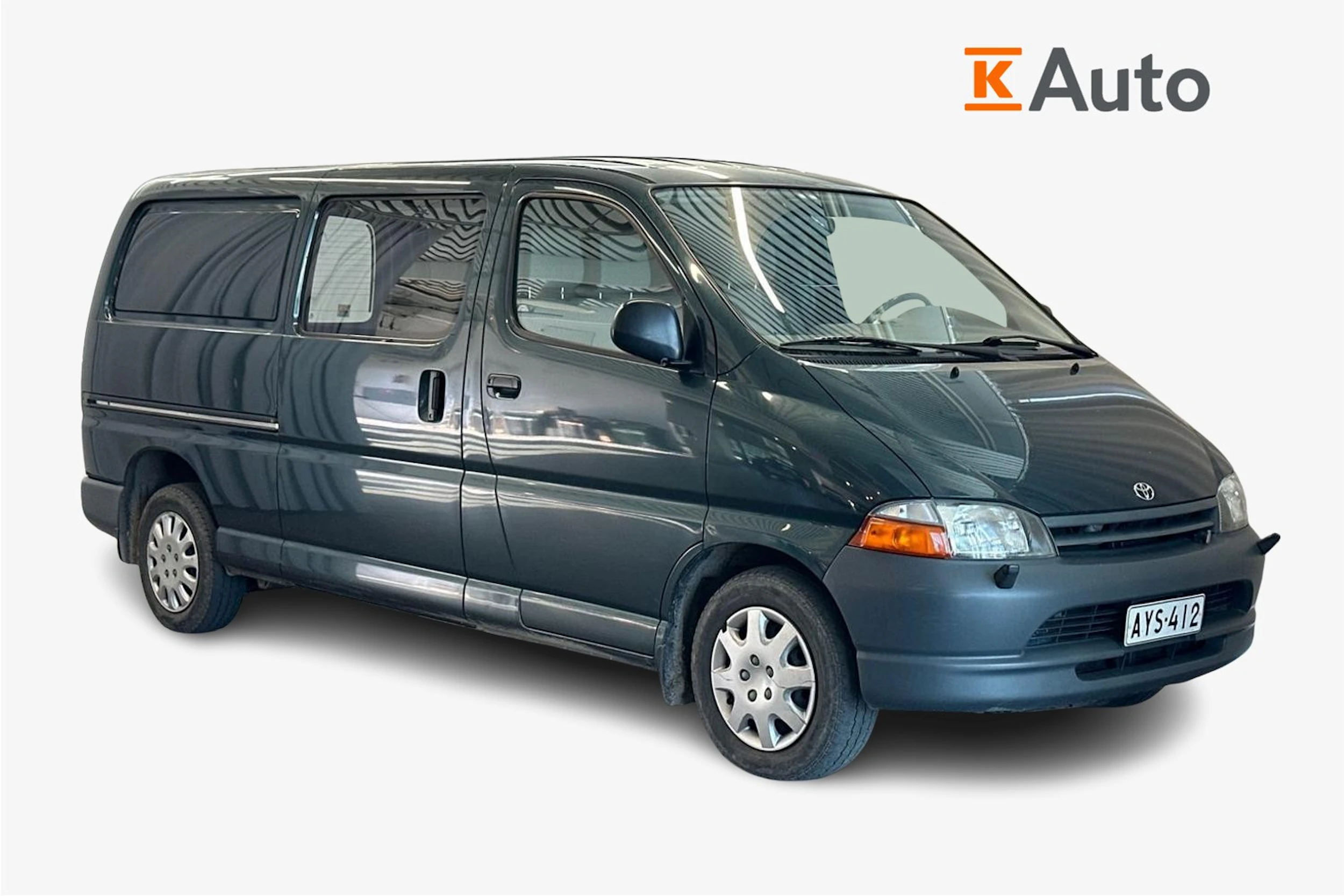 vihreä Toyota Hiace 2001 kuva 1.