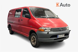 punainen Toyota Hiace 2002 kuva 1.