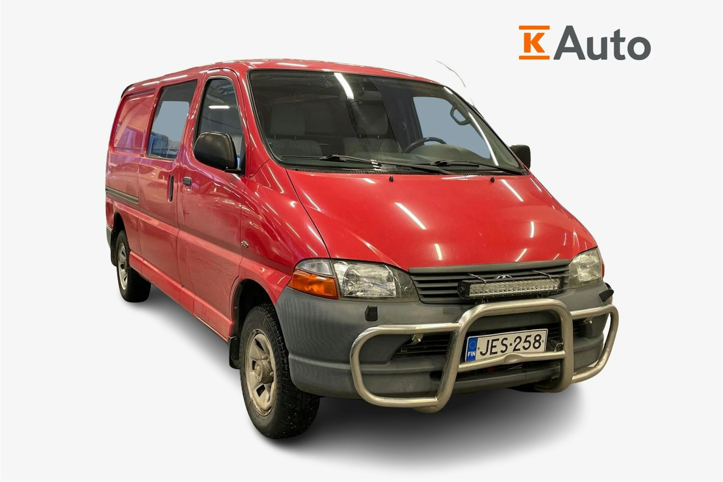 punainen Toyota Hiace 2002 kuva 1.