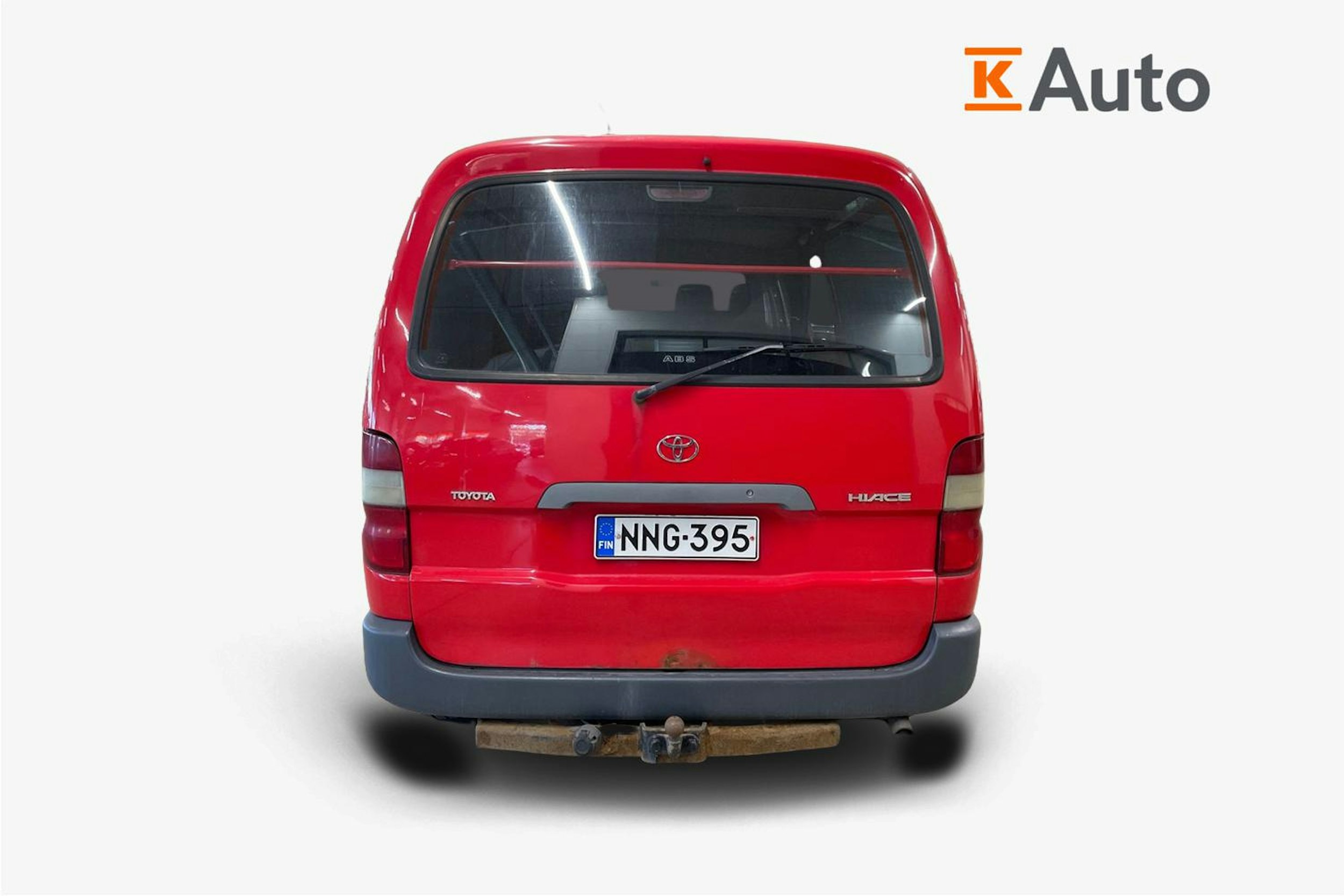 punainen Toyota Hiace 2005 kuva 3.