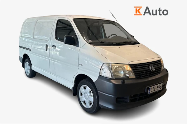 Toyota Hiace 2,5 D-4D 95 4ov | 1.Om Suomi-auto | Vähän ajettu | Löytö! |