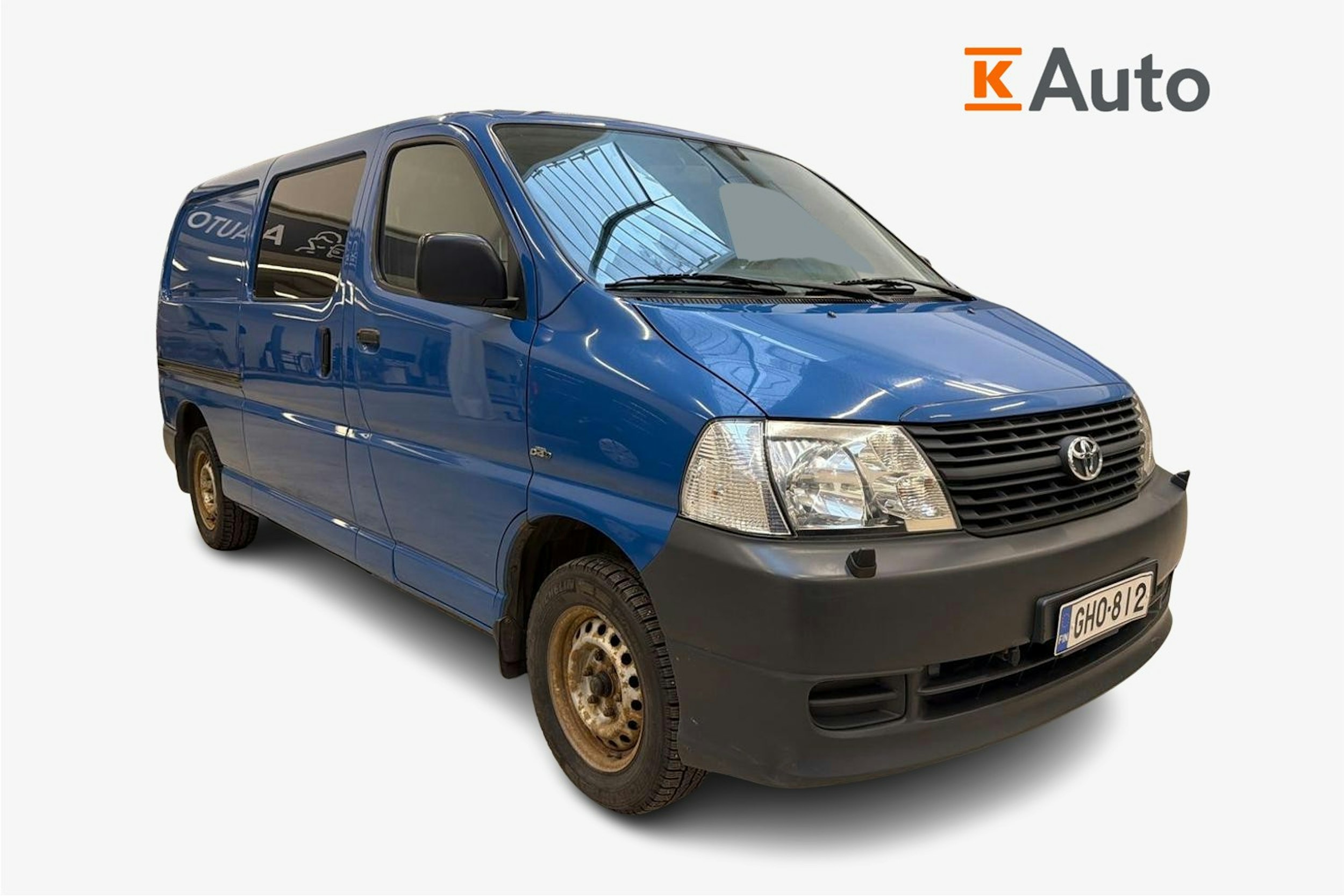 sininen Toyota Hiace 2007 kuva 1.