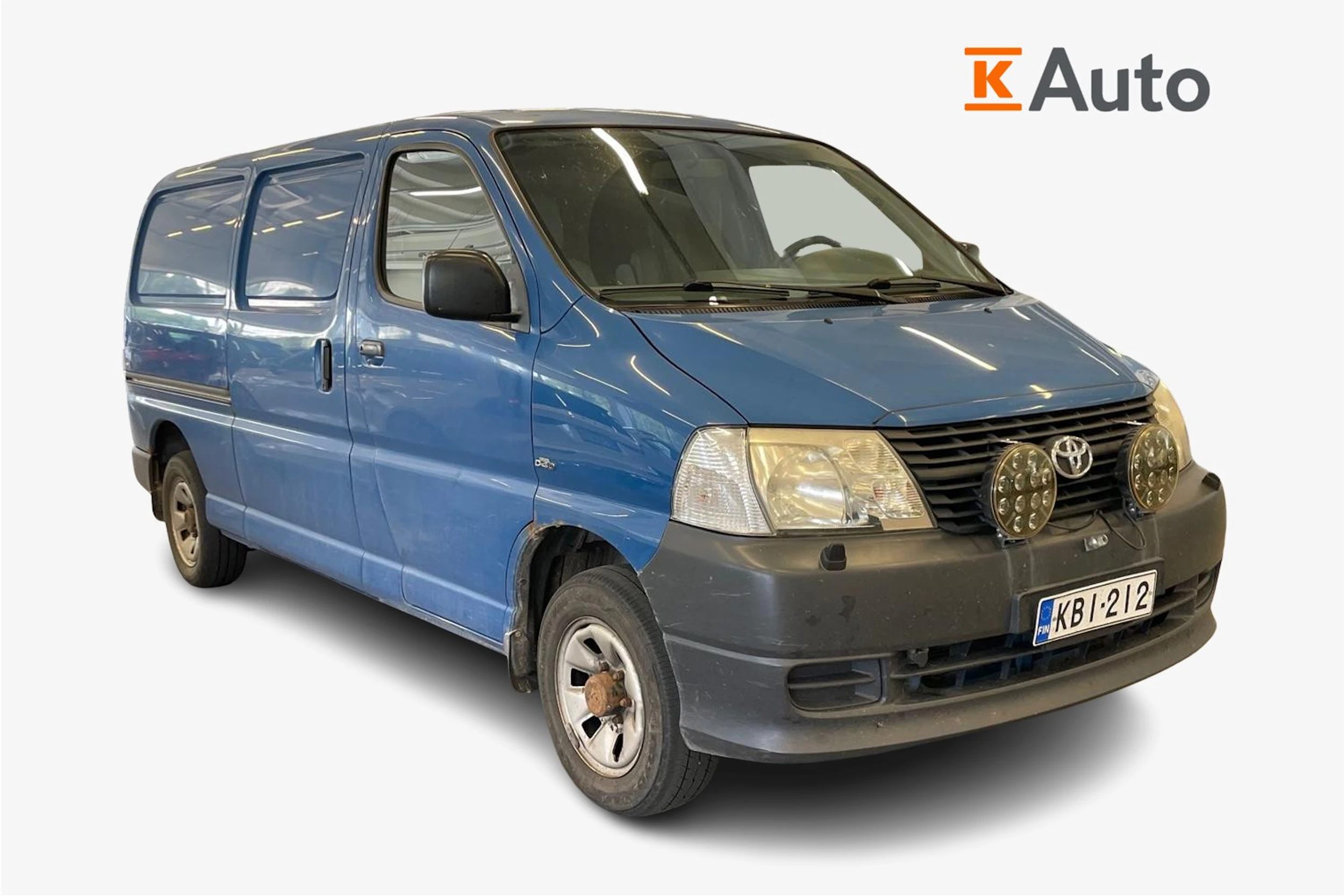 sininen Toyota Hiace 2007 kuva 1.