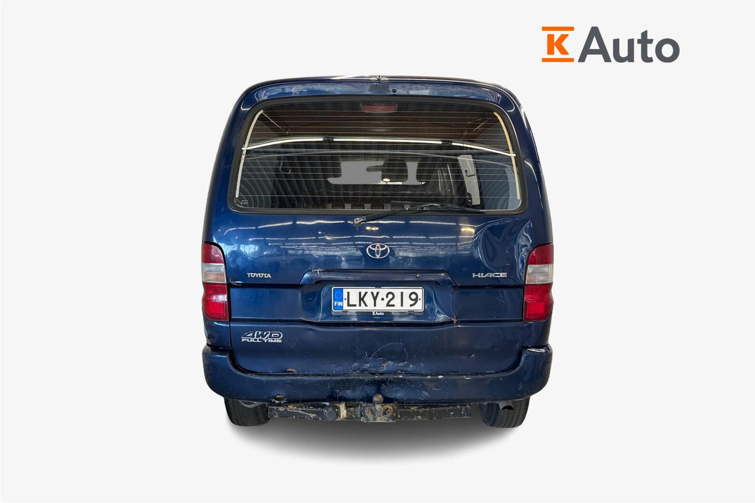 Toyota Hiace 2,5 D-4D 4WD 117 5ov pitkä 2007, kuva 4/22