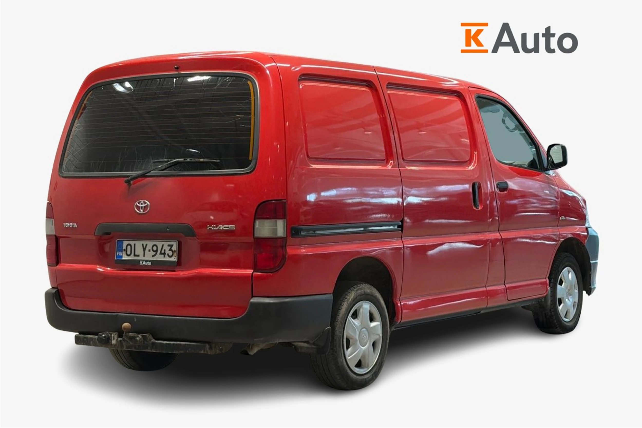 Punainen Toyota HIACE 2007 kuva 3.