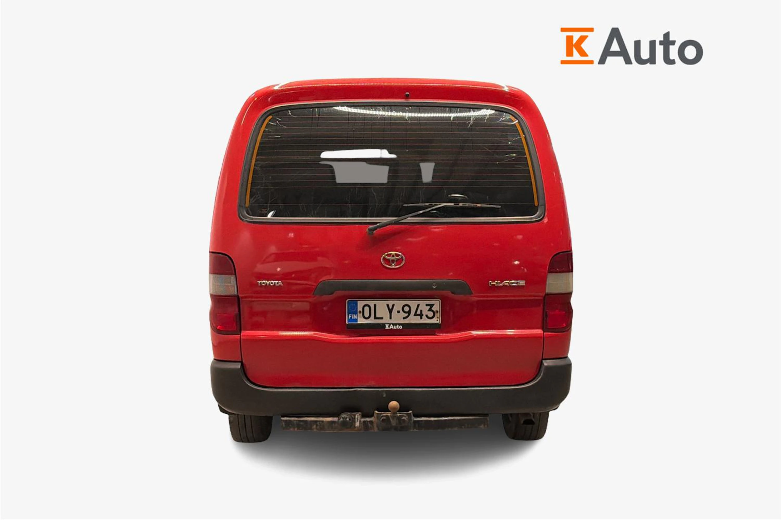 Punainen Toyota HIACE 2007 kuva 4.