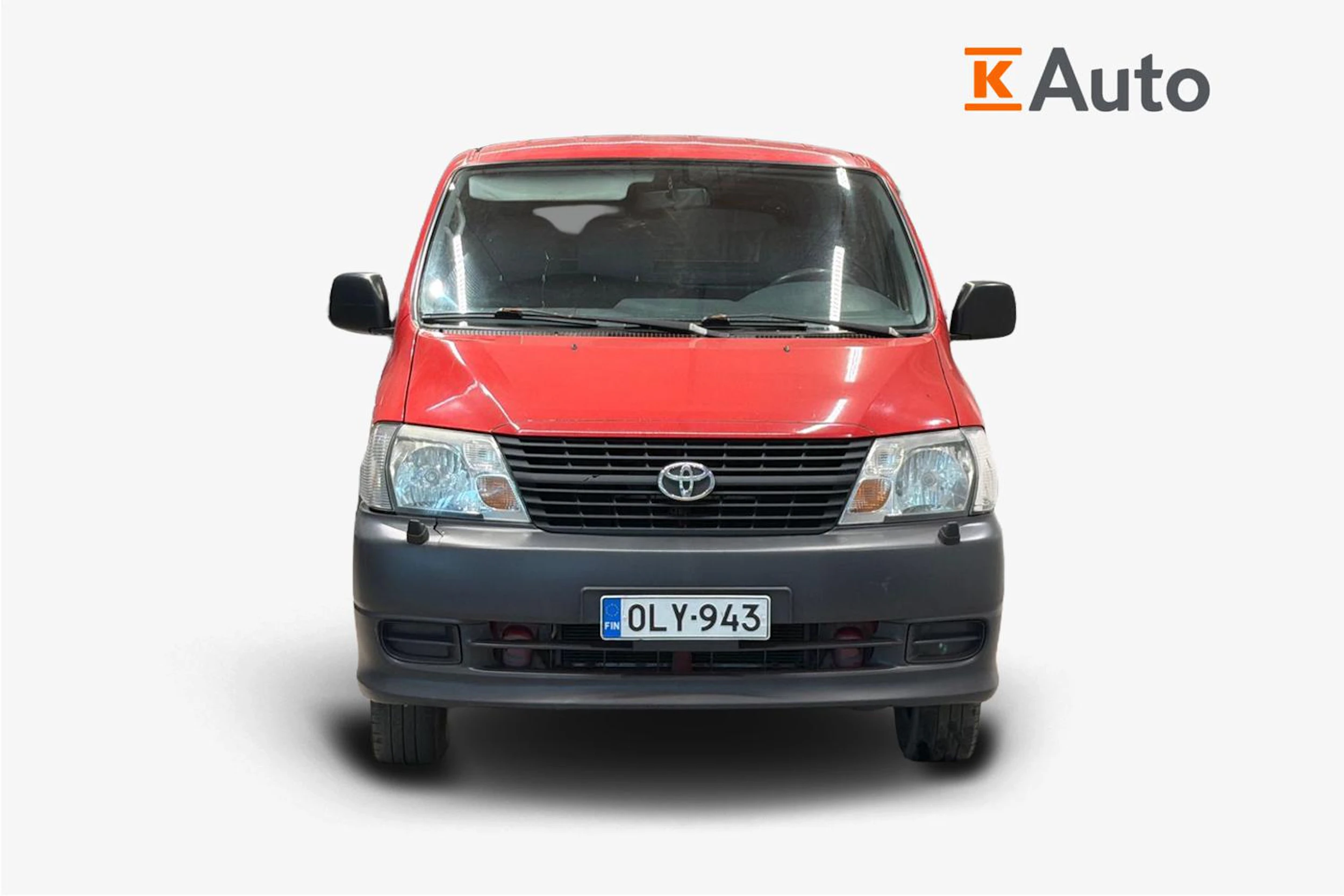 Punainen Toyota HIACE 2007 kuva 5.