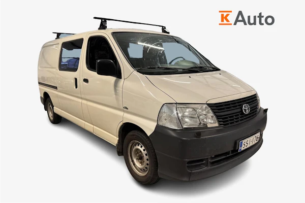 Toyota Hiace 2,5 D-4D 117 4ov pitkä | Vähän ajettu löytö |