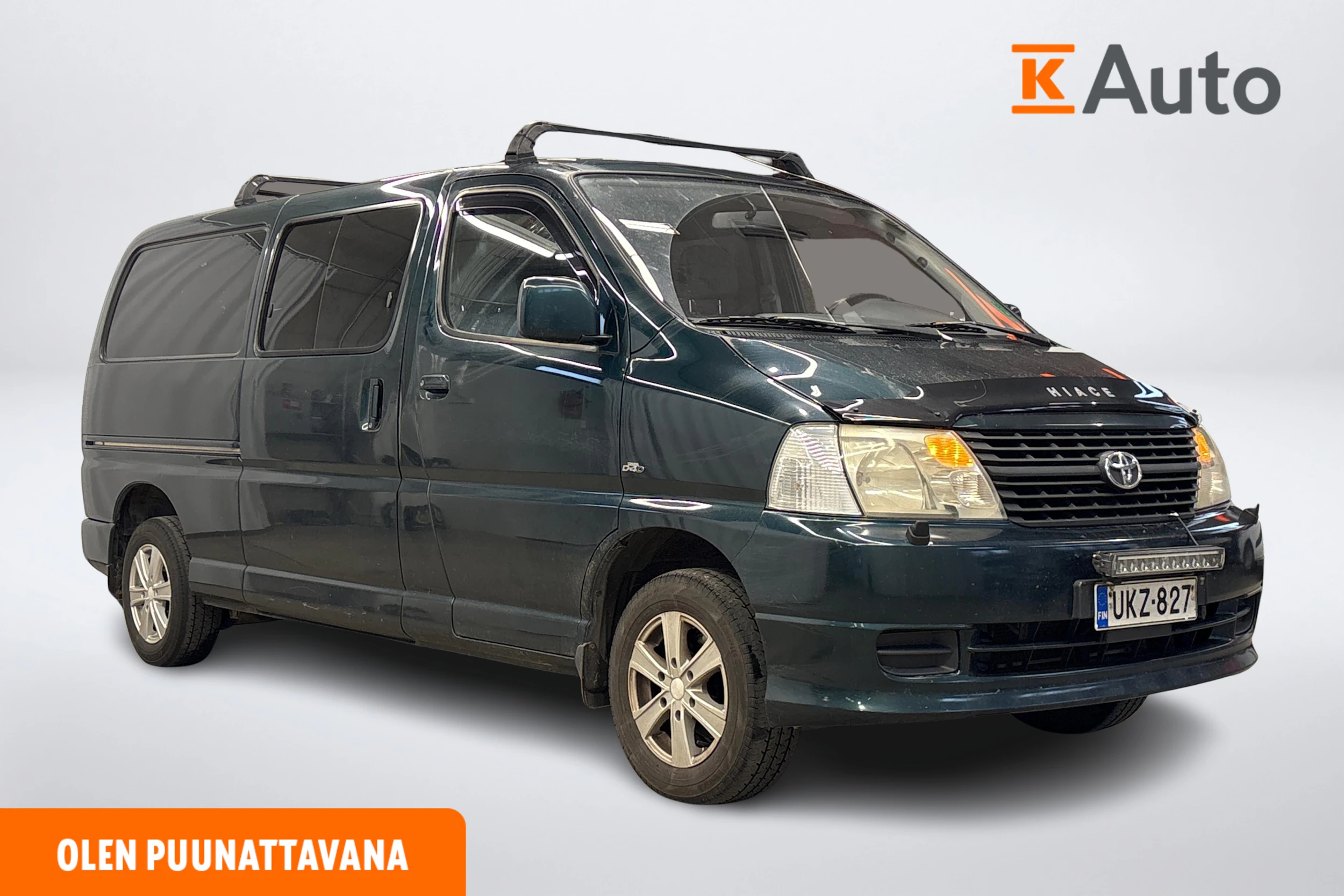 vihreä Toyota Hiace 2007 kuva 1.