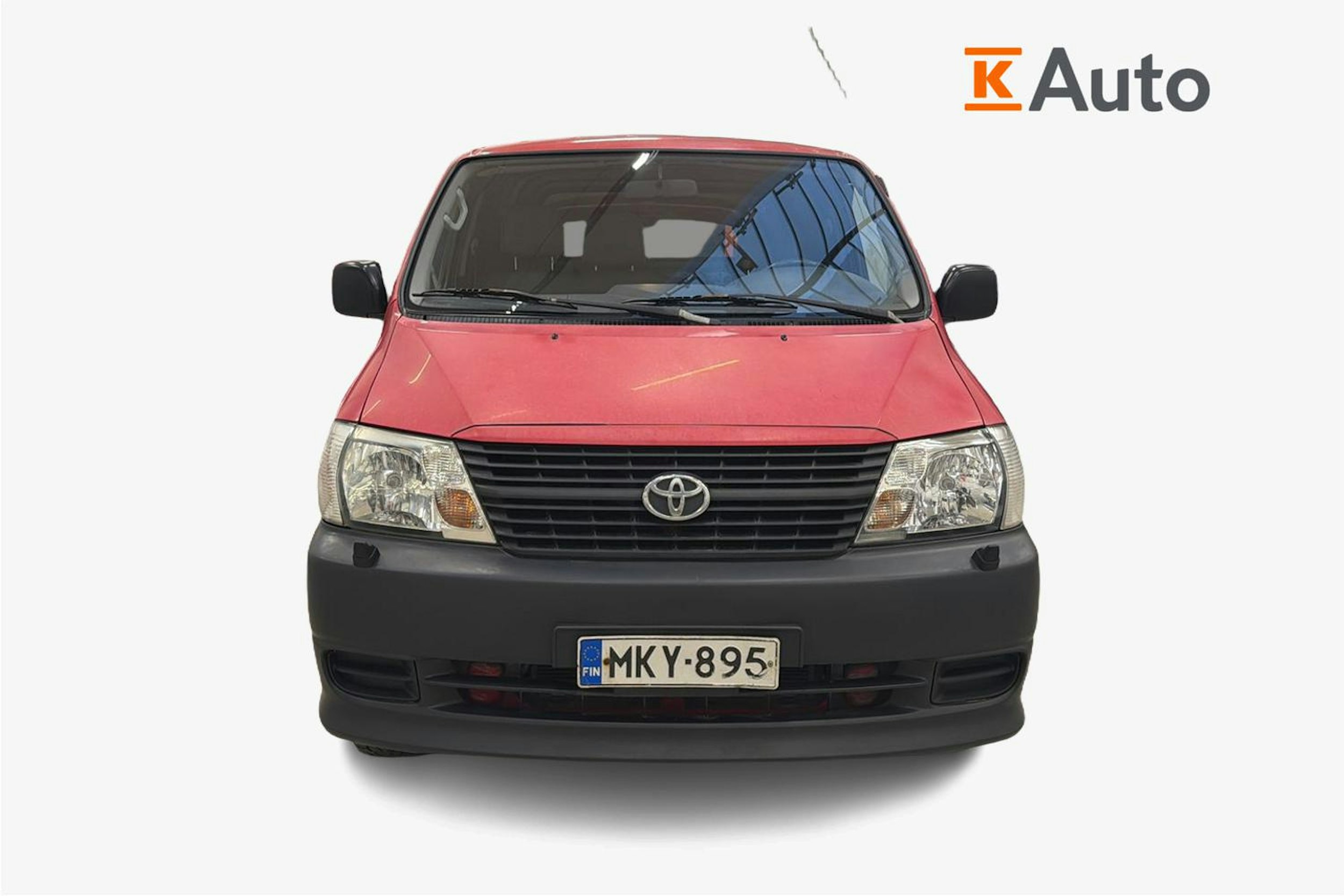 punainen Toyota Hiace 2008 kuva 4.