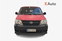 punainen Toyota Hiace 2008 kuva 4.