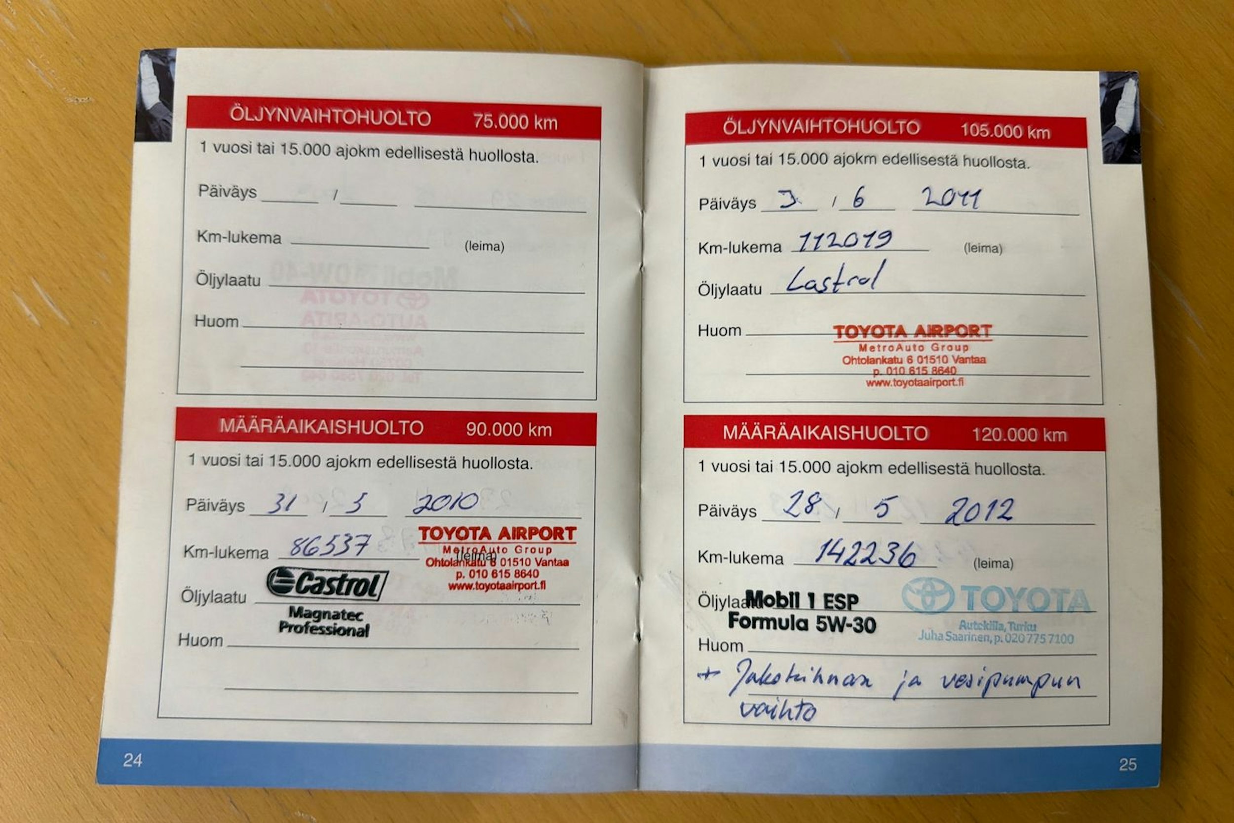 punainen Toyota Hiace 2008 kuva 27.