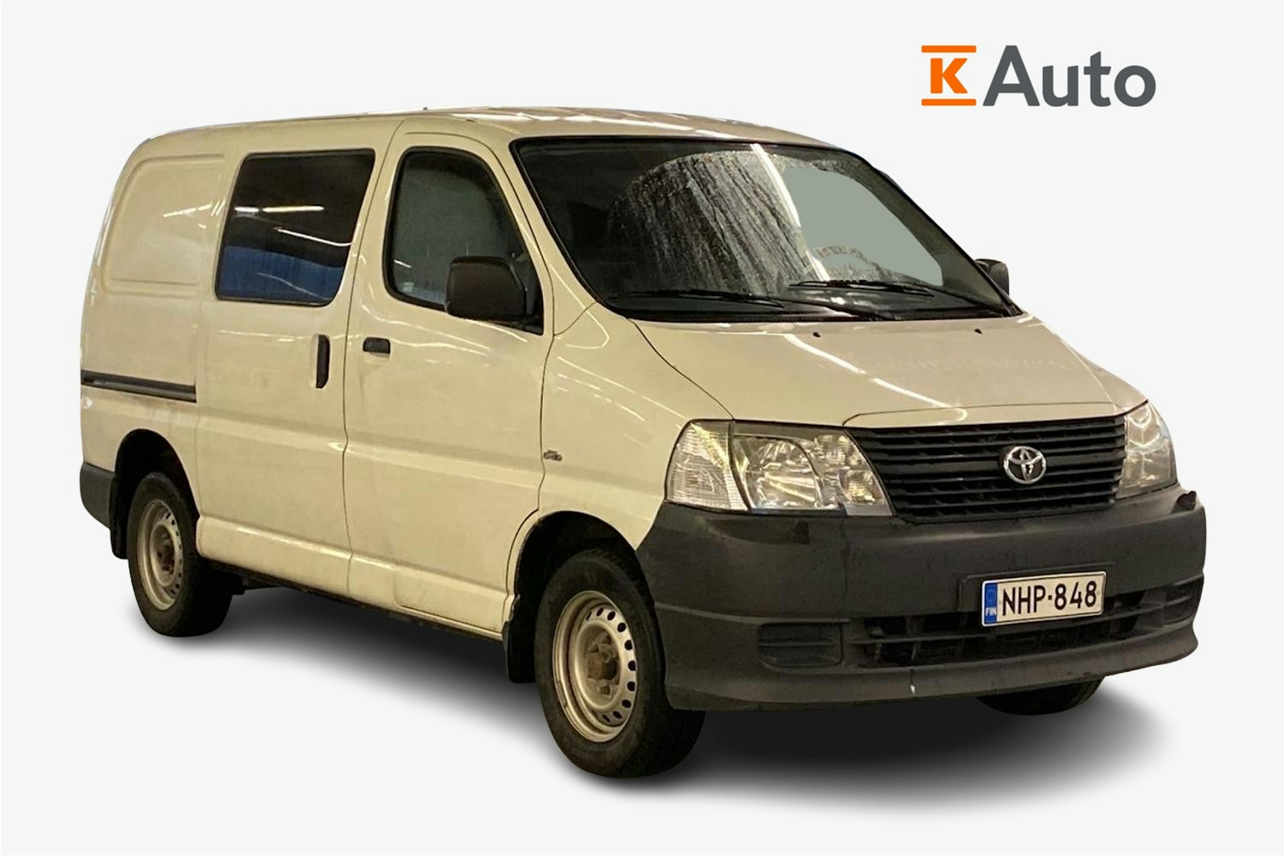 valkoinen Toyota Hiace 2008 kuva 1.