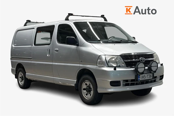 Toyota Hiace 2,5 D-4D 117 5ov pitkä 4WD
