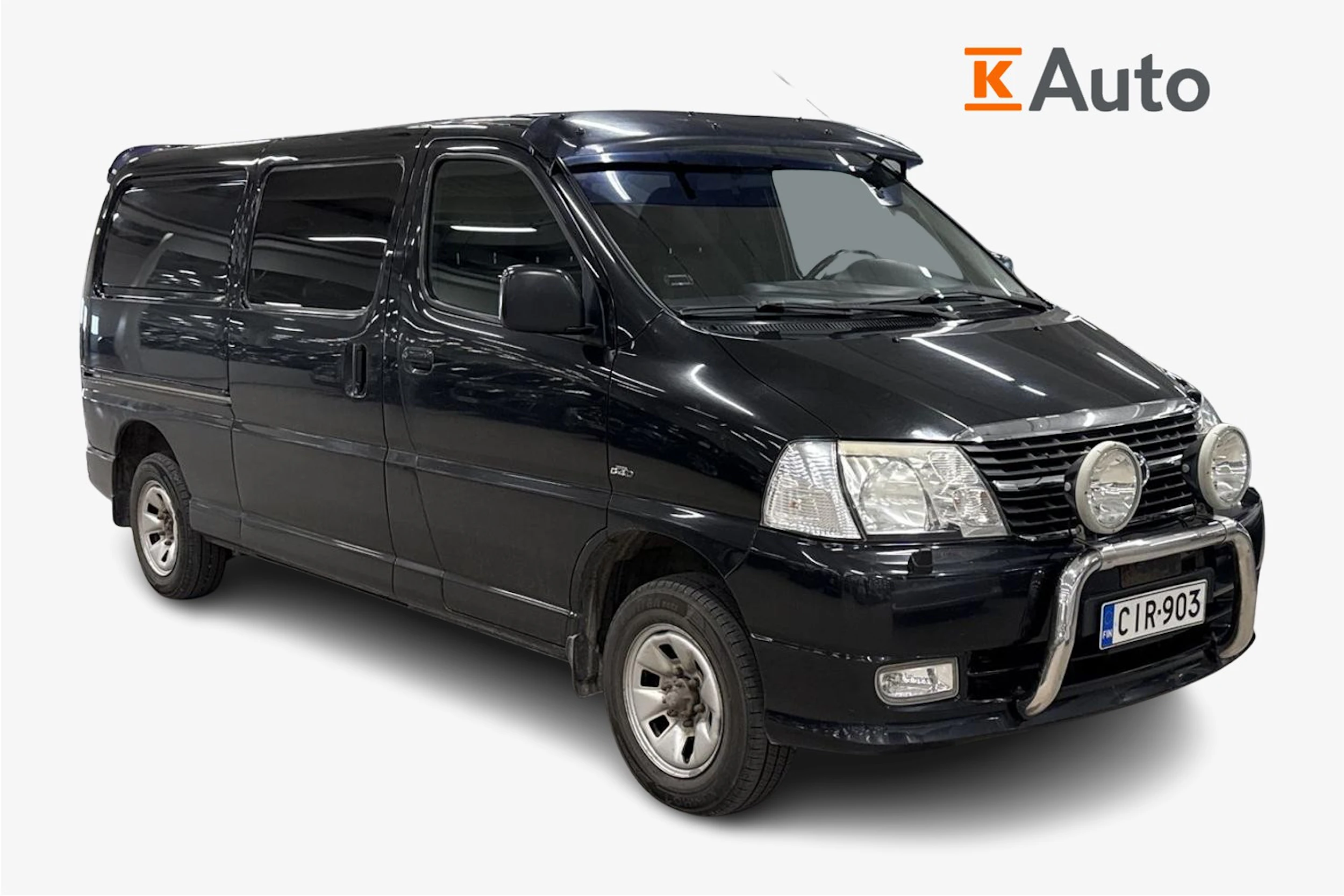 musta Toyota Hiace 2012 kuva 1.